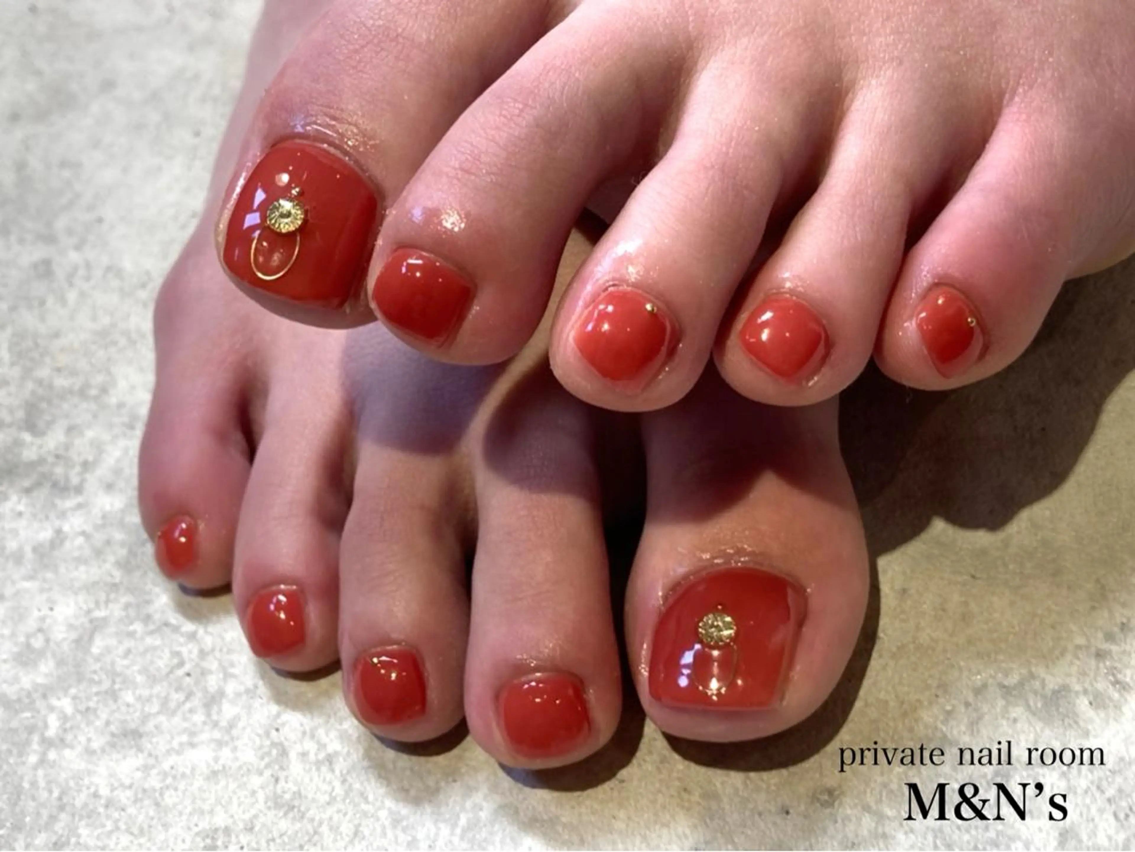 FOOT ワンカラーの写真