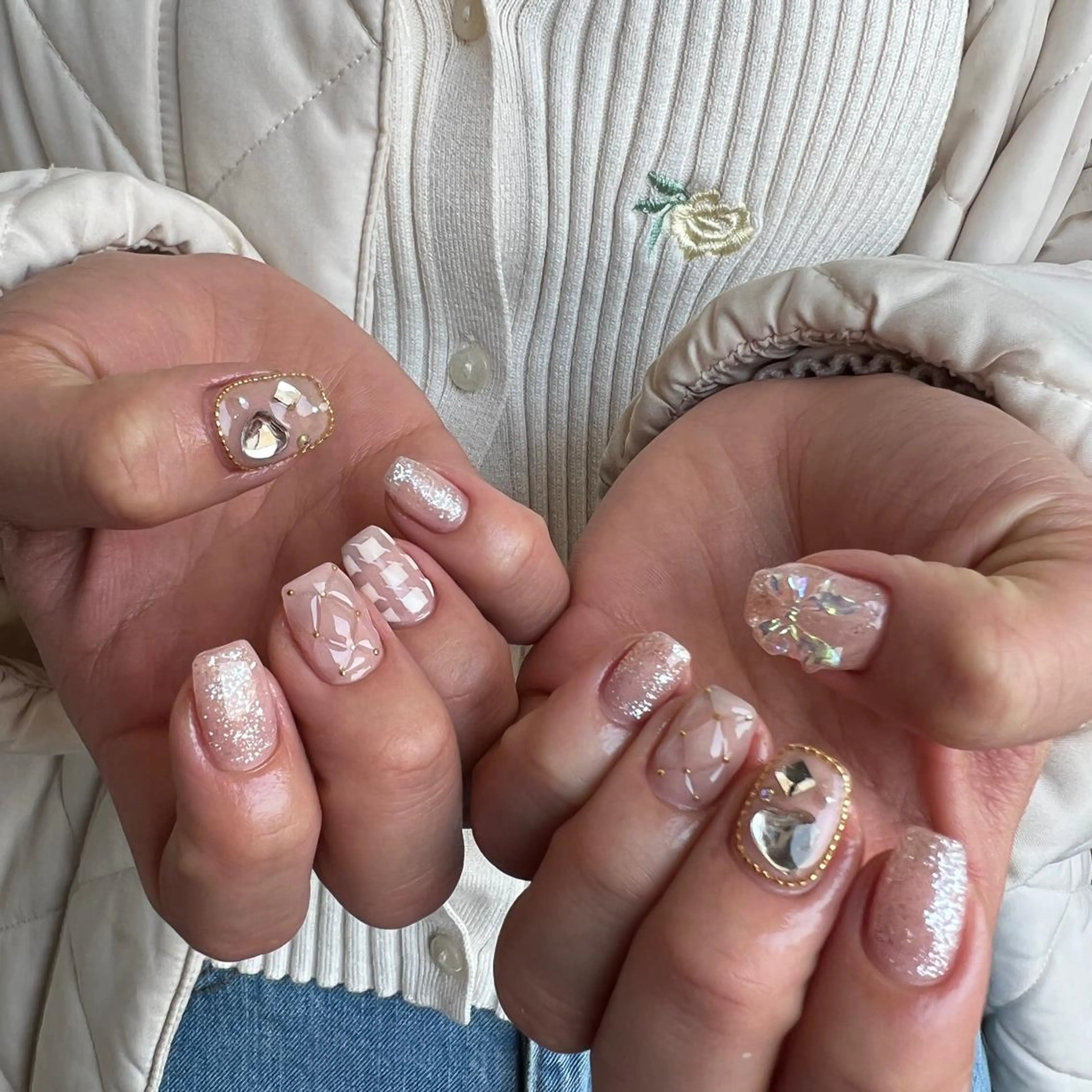 ネイル 黒葛原 めぐみのネイルデザイン