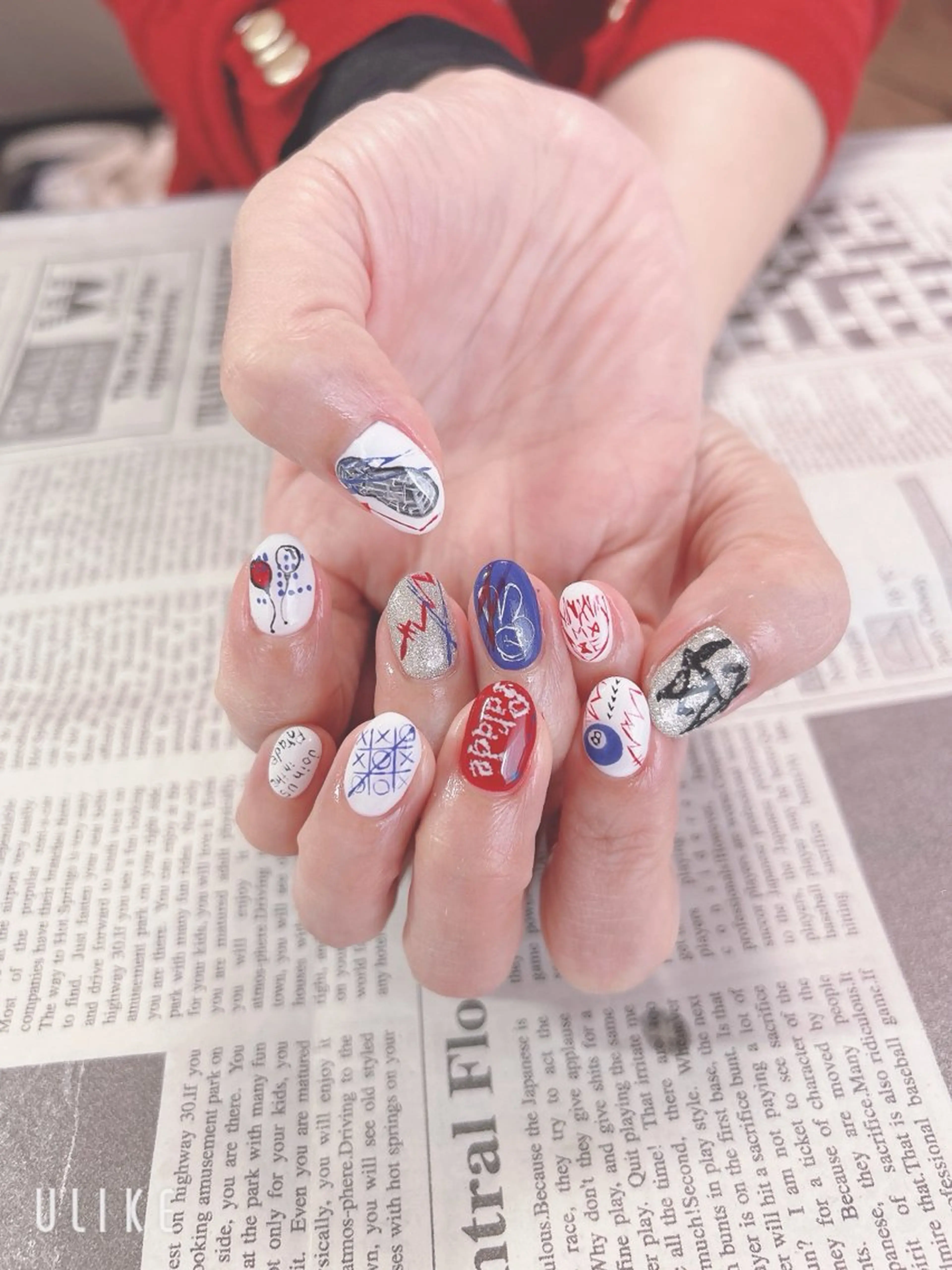 ネイル ハンドネイル ハンドケア 森山 舞のネイルデザイン