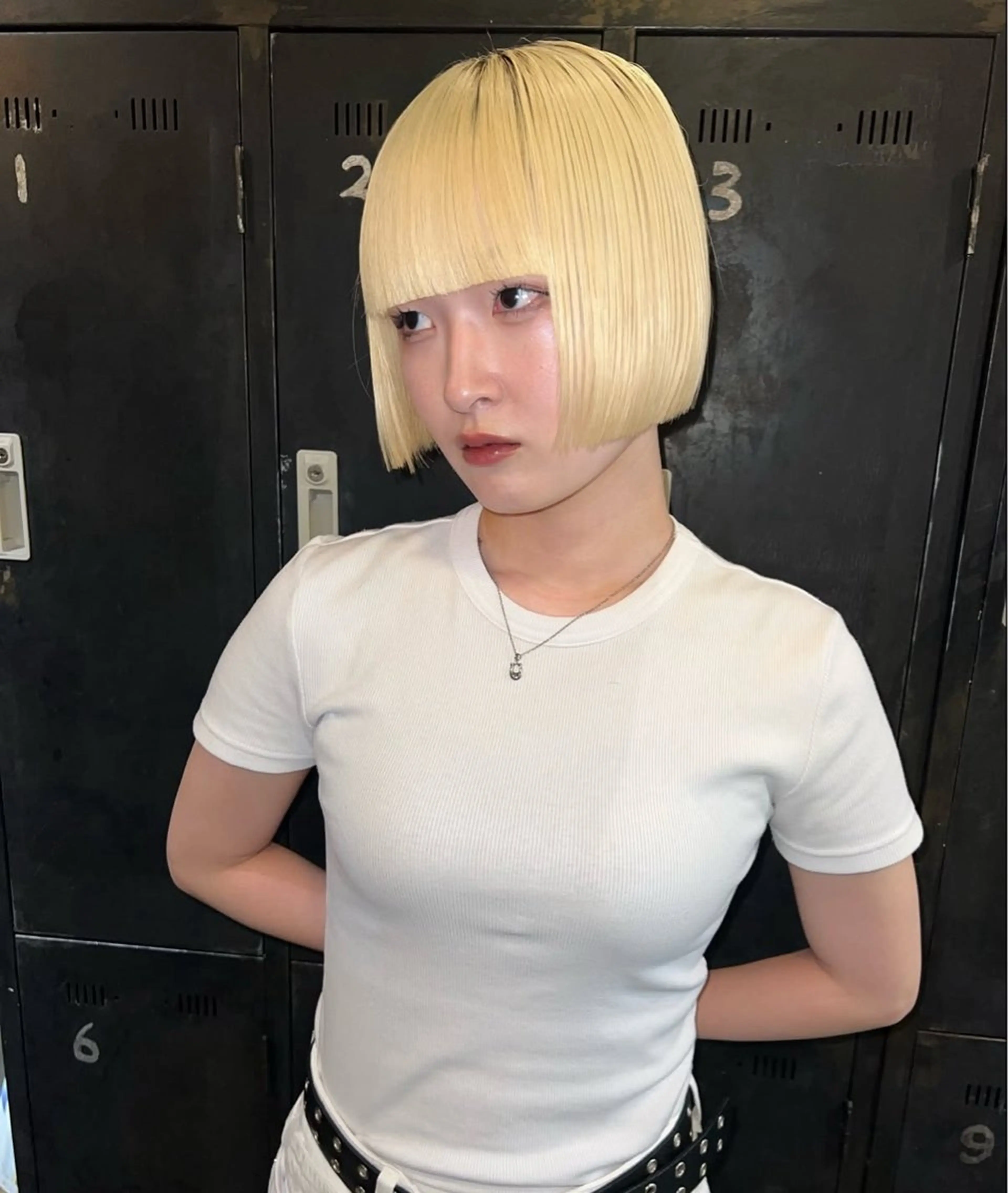 【トリプルカラー🎀】リタッチブリーチ×2+ベースカラーの写真