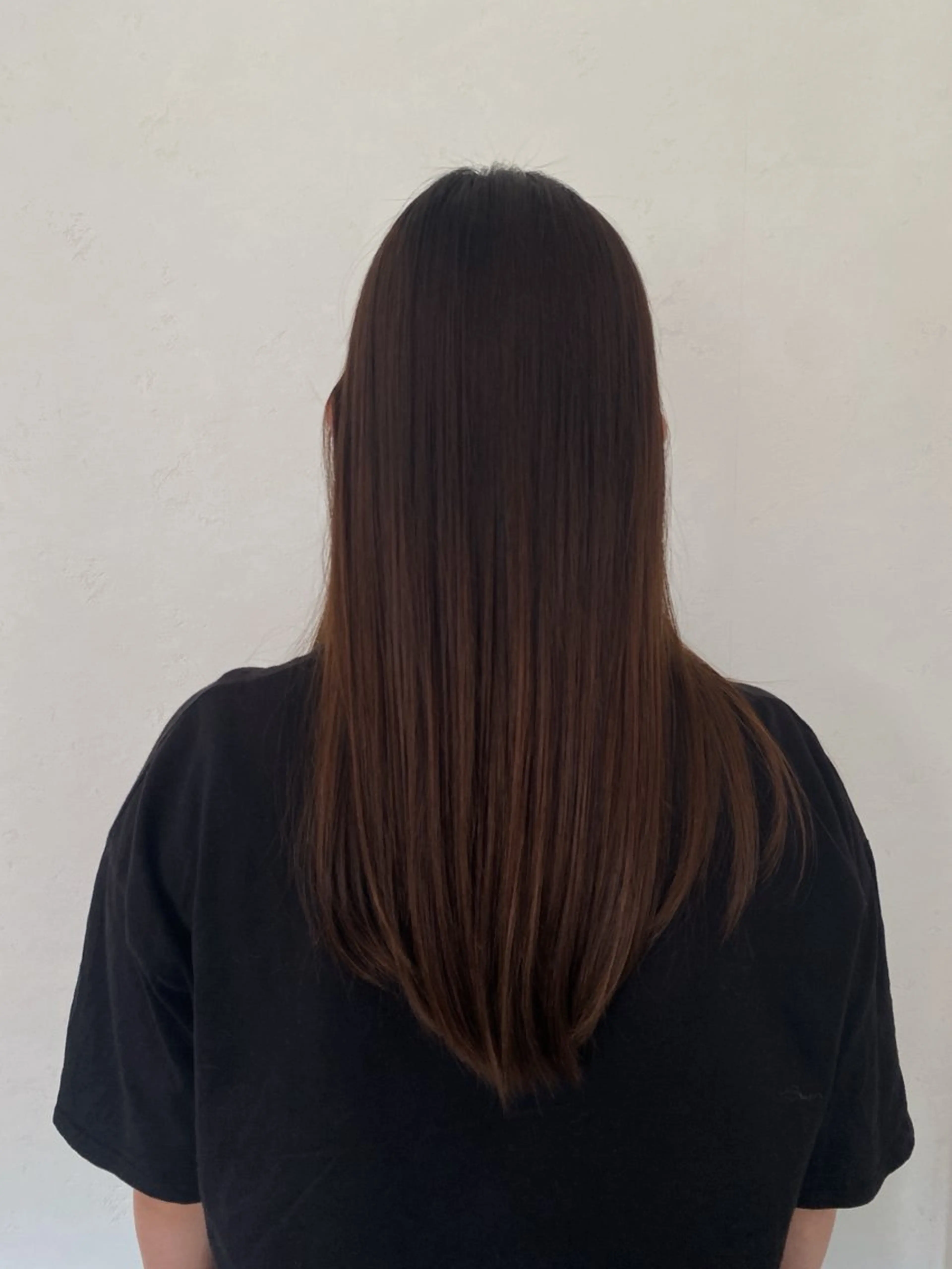 ロング 縮毛矯正 hair art OZ所属・カラーモデル募集🩰 Abe Amiのヘアスタイル