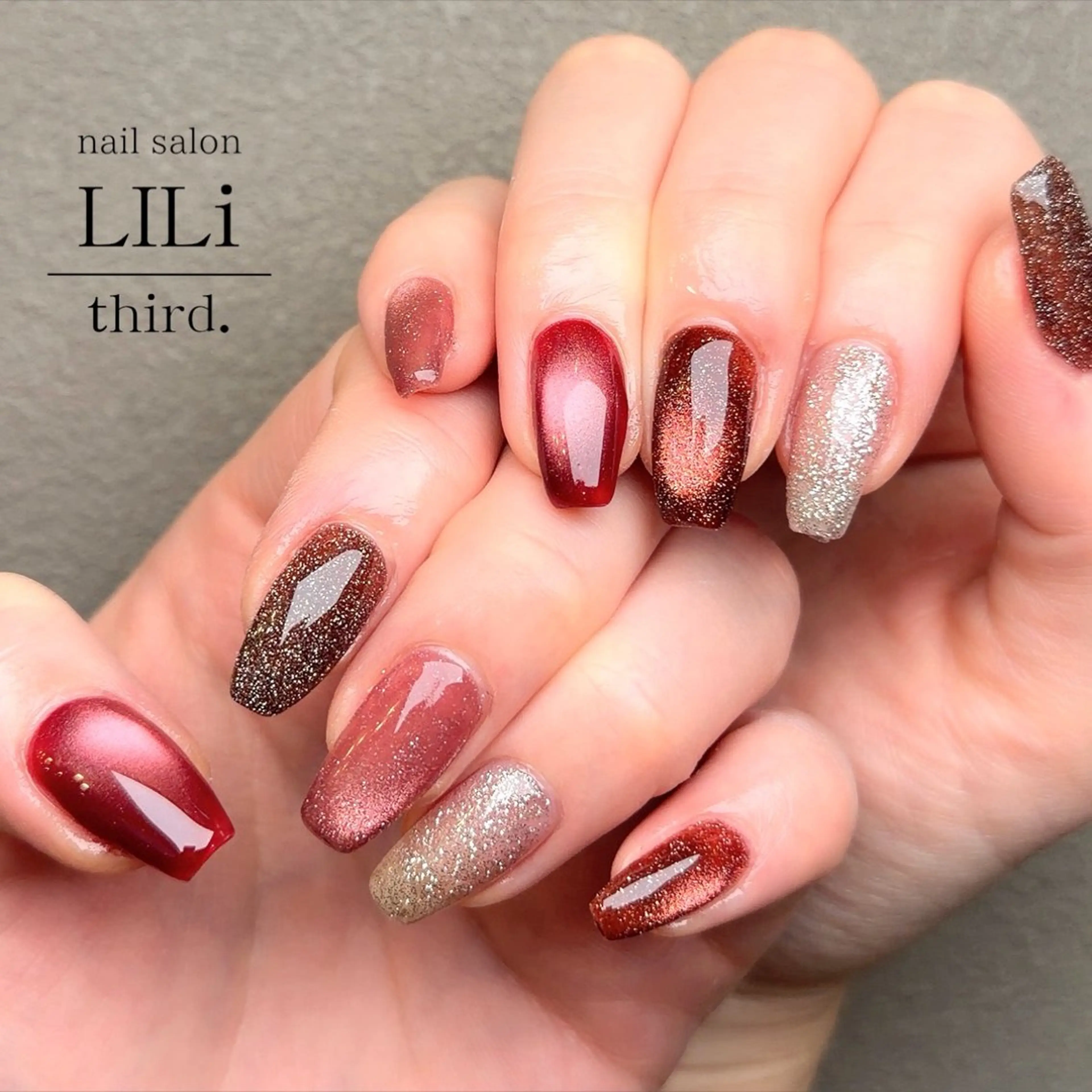 ネイル nail salon LILi third．所属・Mami ;)のネイルデザイン