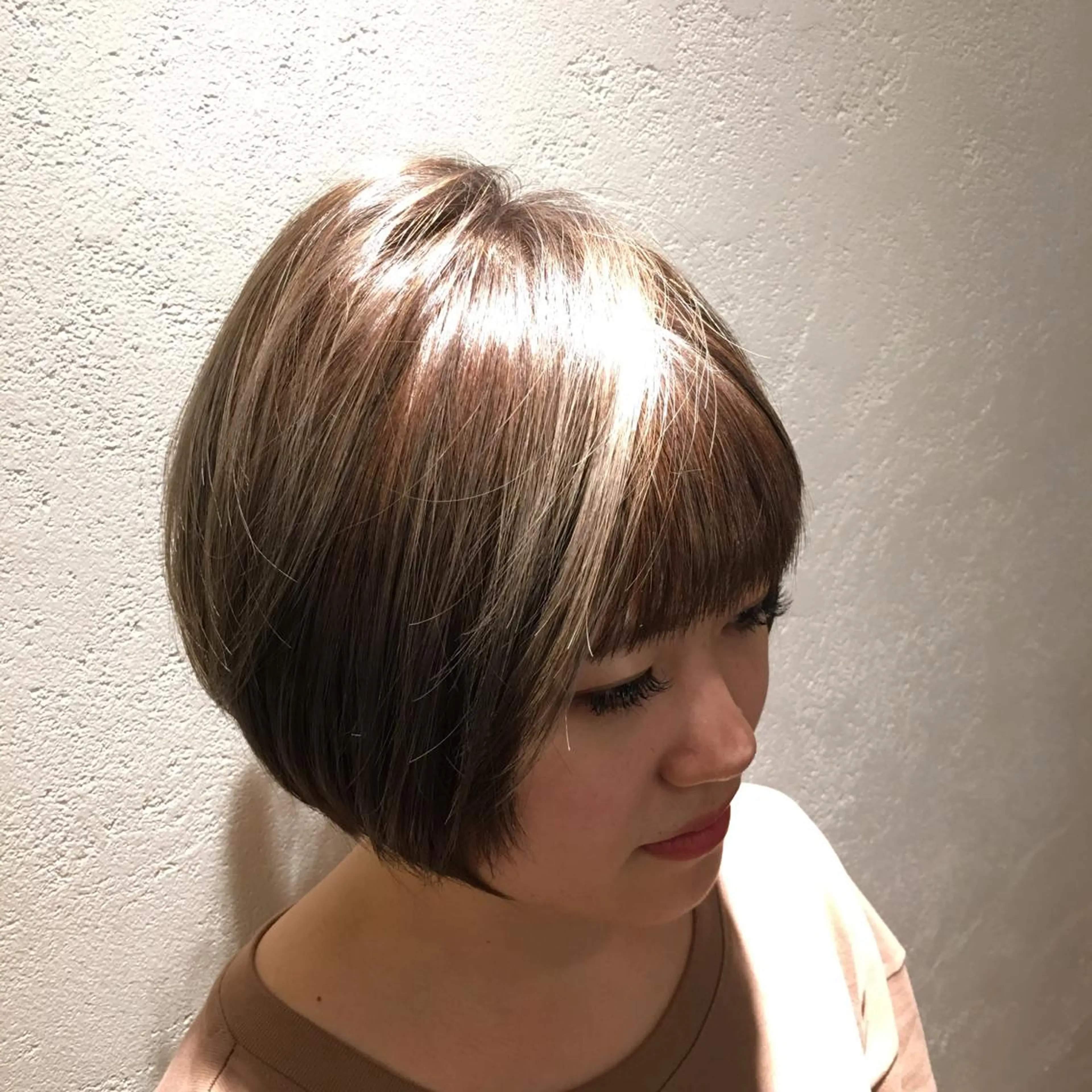 ミディアム カラー 橋本 慶司のヘアスタイル