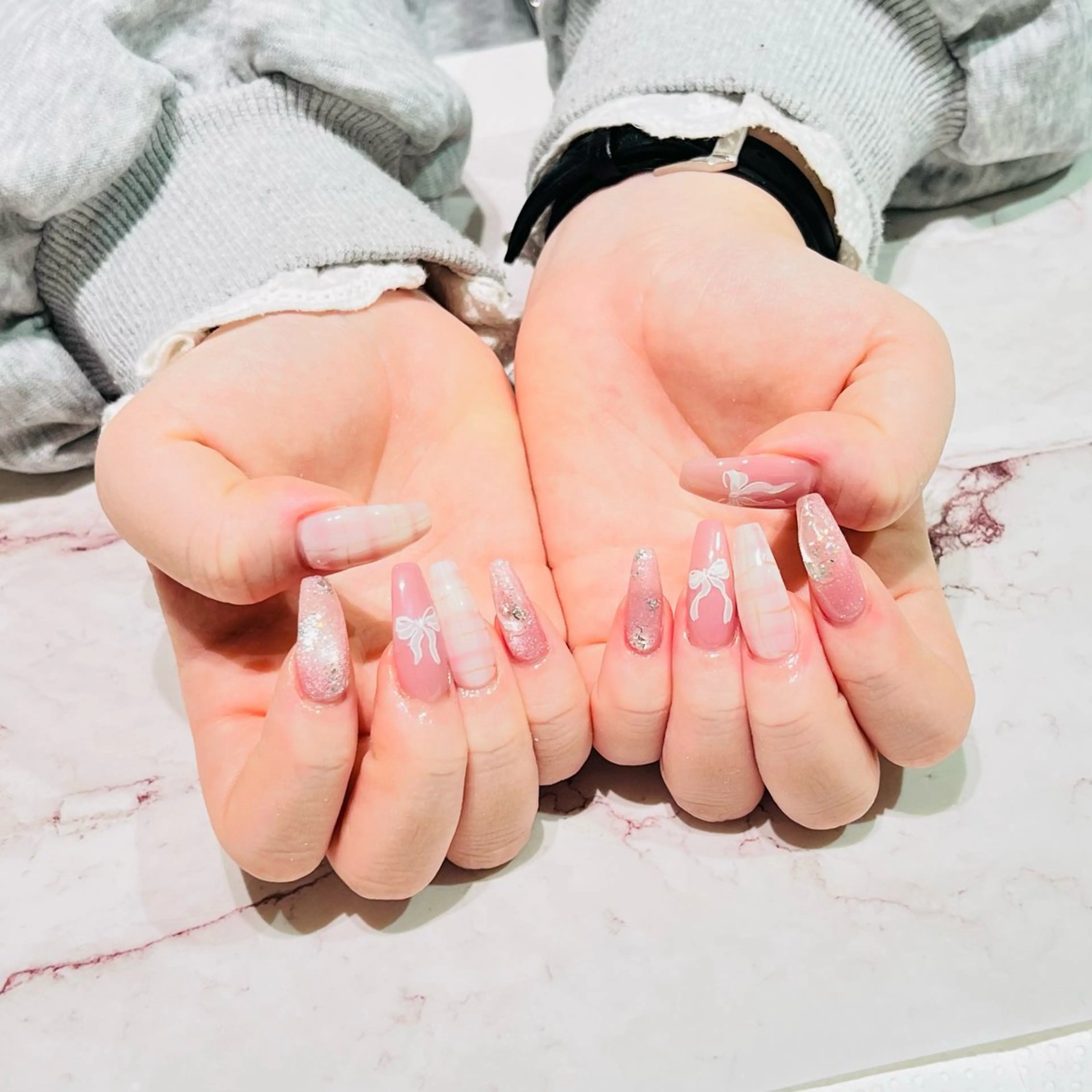 ネイル ハンドネイル Hair removal & Beauty salon Produce by Lucia所属・nail salon Luciaのネイルデザイン