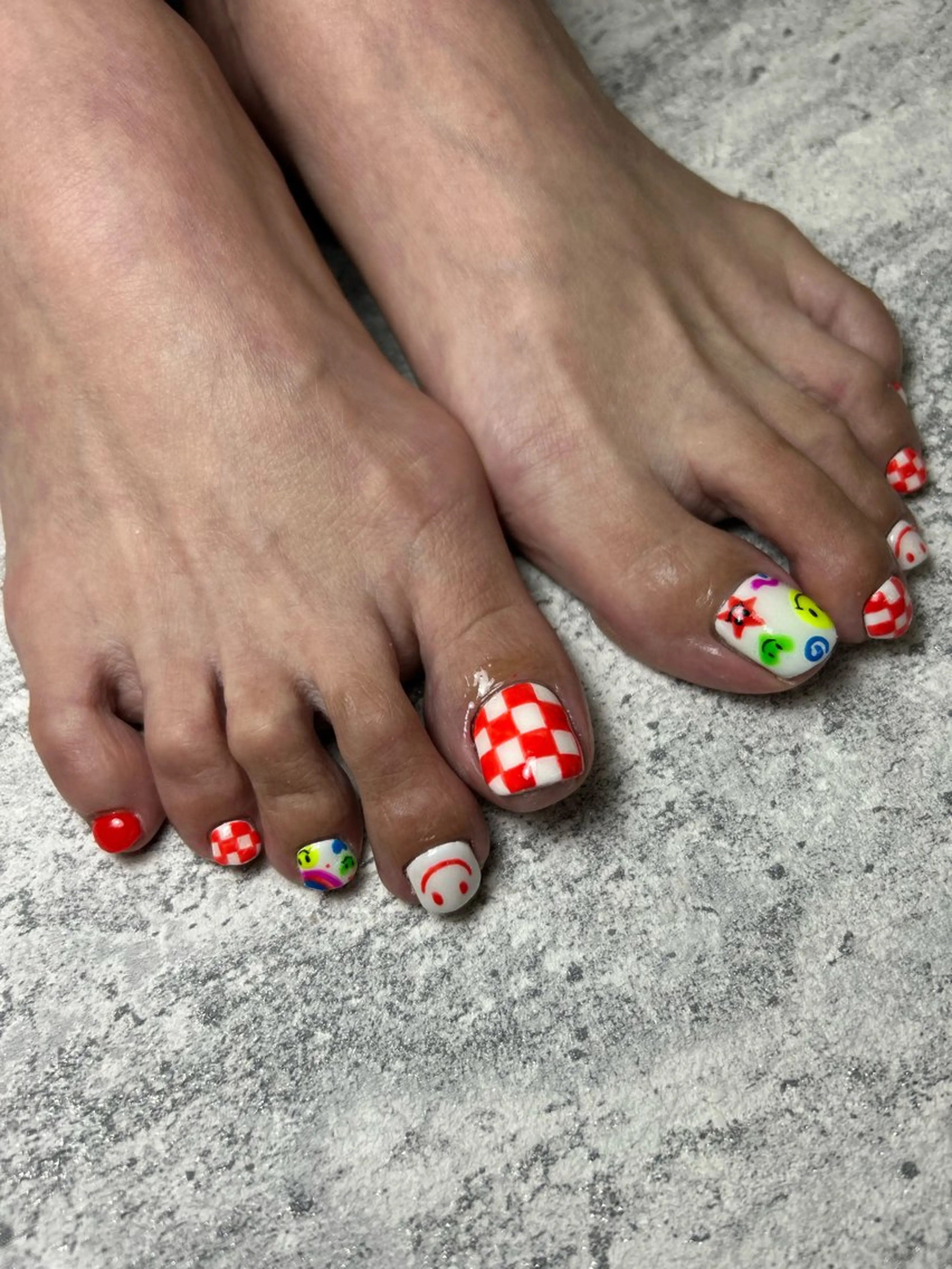 ネイル フットネイル ネイルサロンmuumii所属・東十条muumii ネイルまつ毛のネイルデザイン