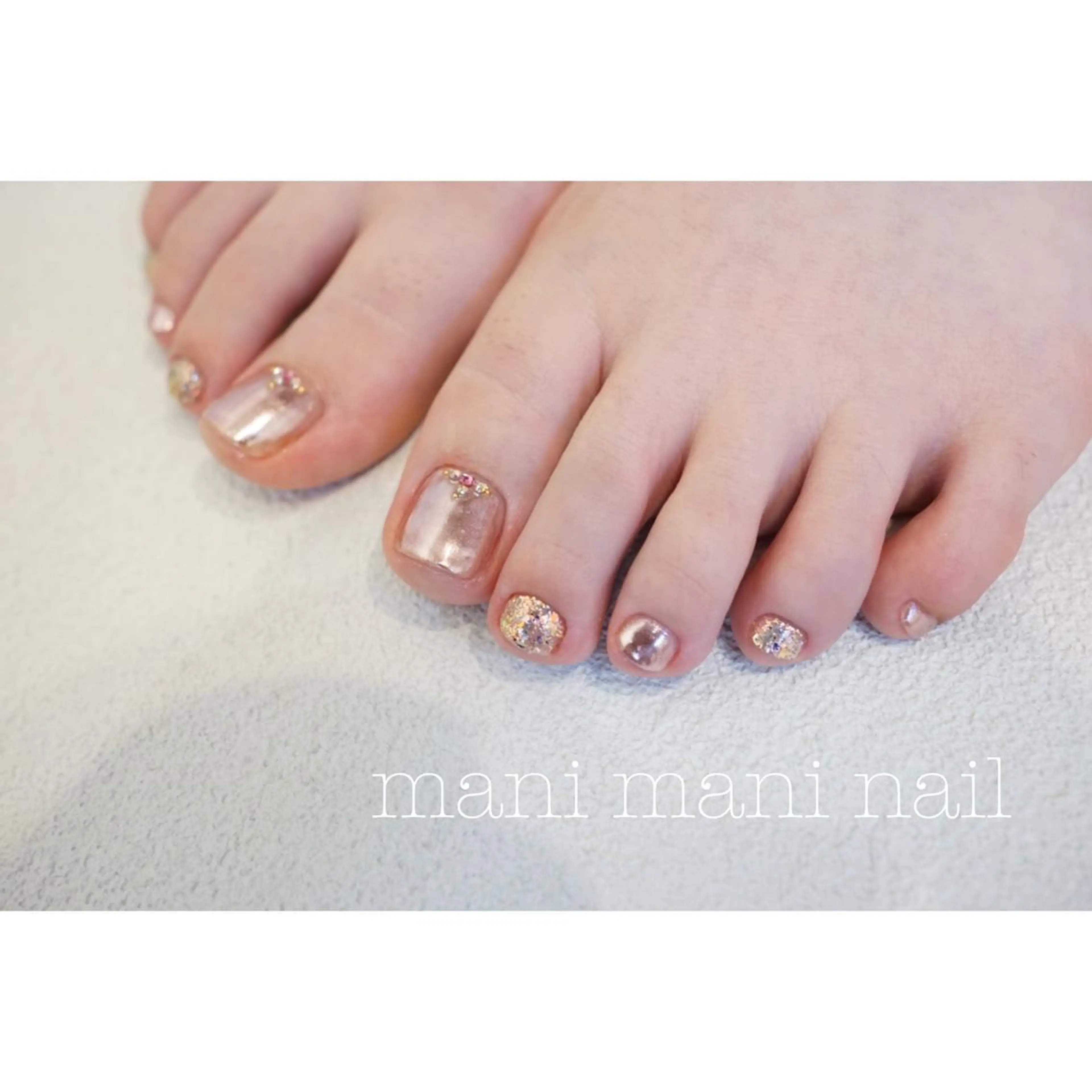 初回限定＊フットジェルアートコースの写真