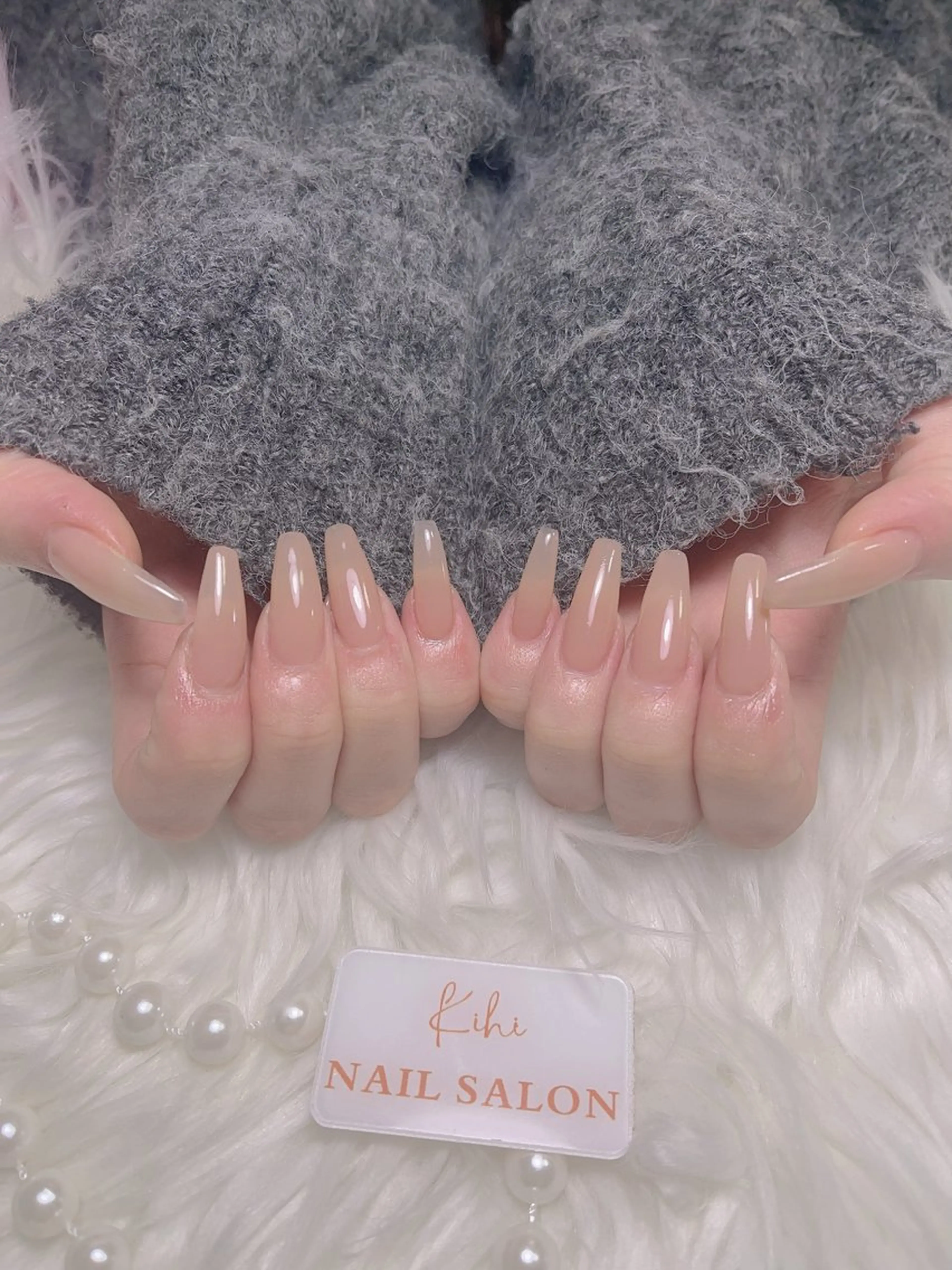 ネイル ハンドネイル ハンドケア さくら💮💮 【オフ無料】のネイルデザイン