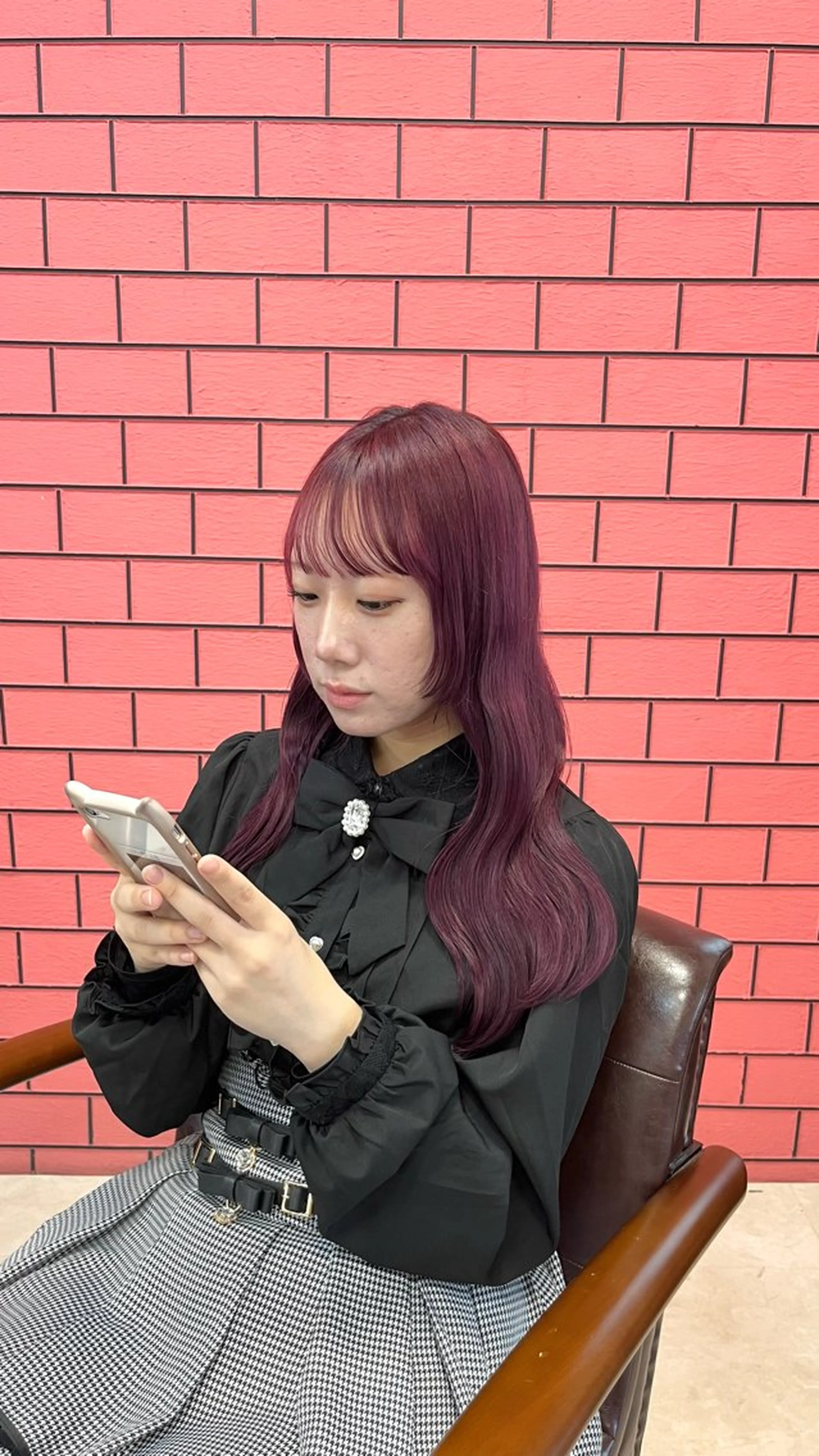 𝑐𝑢𝑡 ＋ 𝑜𝑛𝑒 𝑐𝑜𝑙𝑜𝑟 + 𝑡𝑟𝑒𝑎𝑡𝑚𝑒𝑛𝑡 🎀"の写真