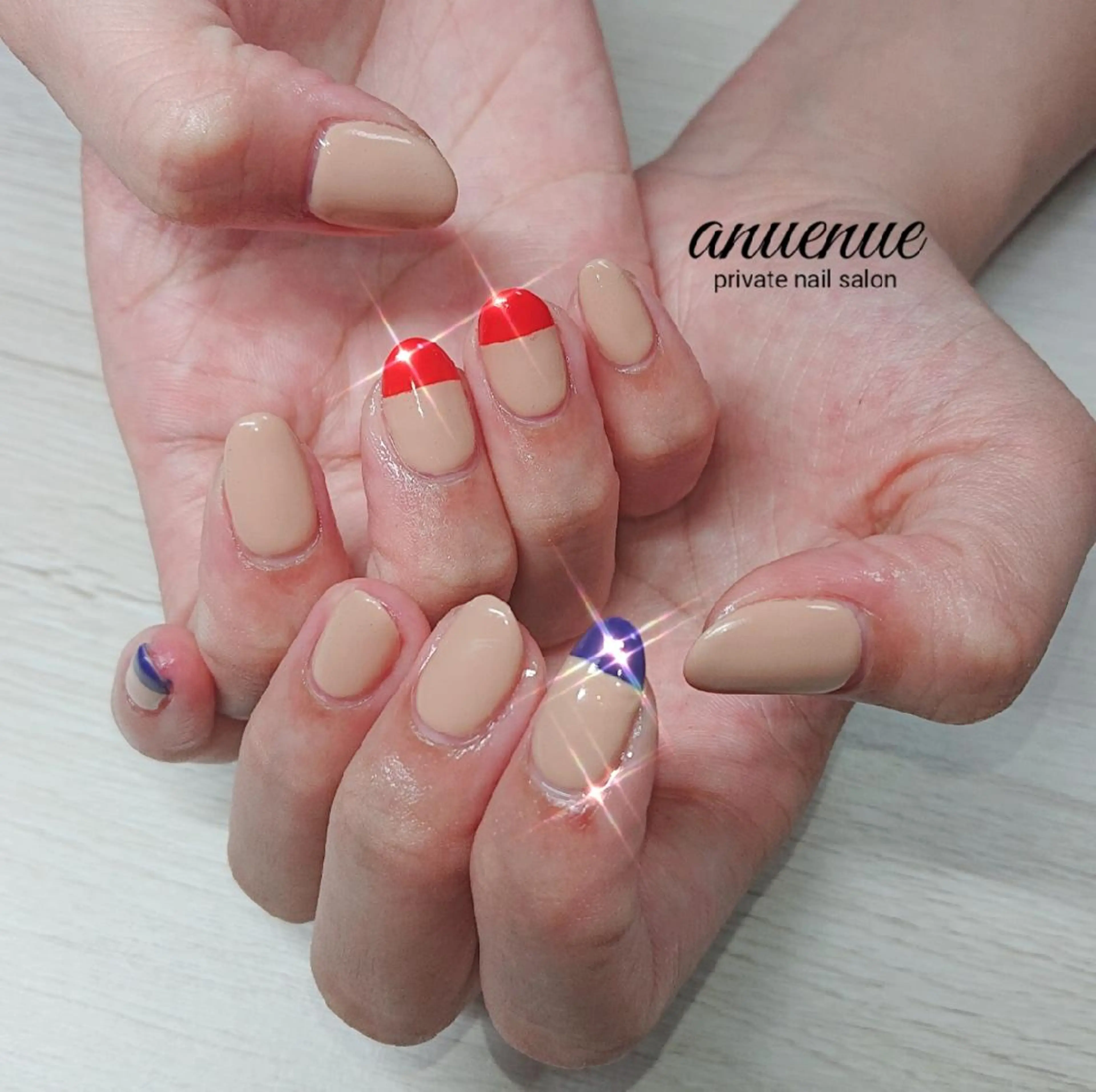 ネイル ハンドネイル ハンドケア anuenu eのネイルデザイン