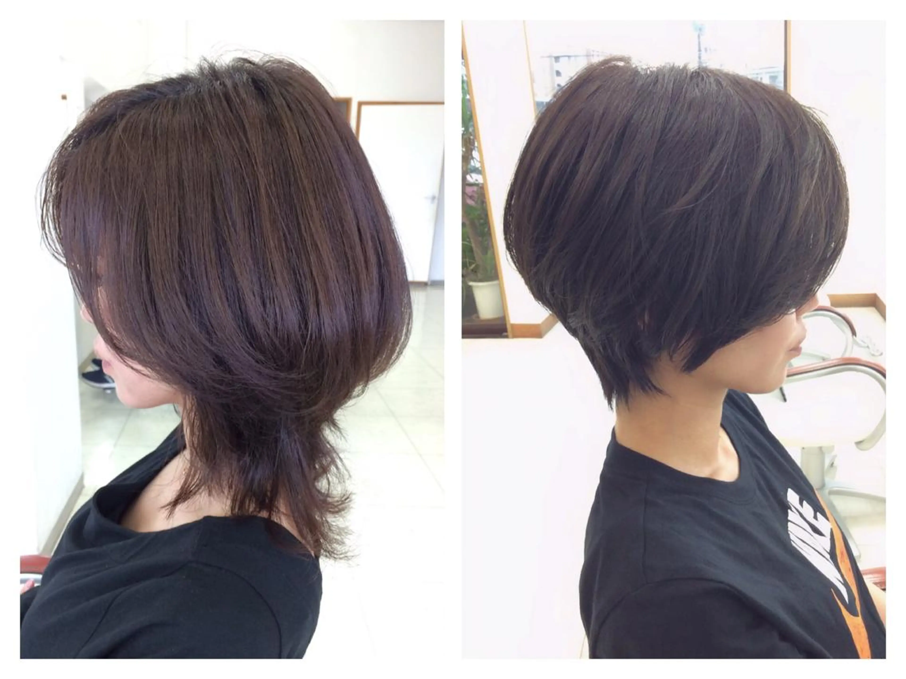 ショート カラー ハンサムショート アッシュ アッシュグレー ショートヘア カット ヘアカラー トリートメント Hair VERDEのヘアスタイル