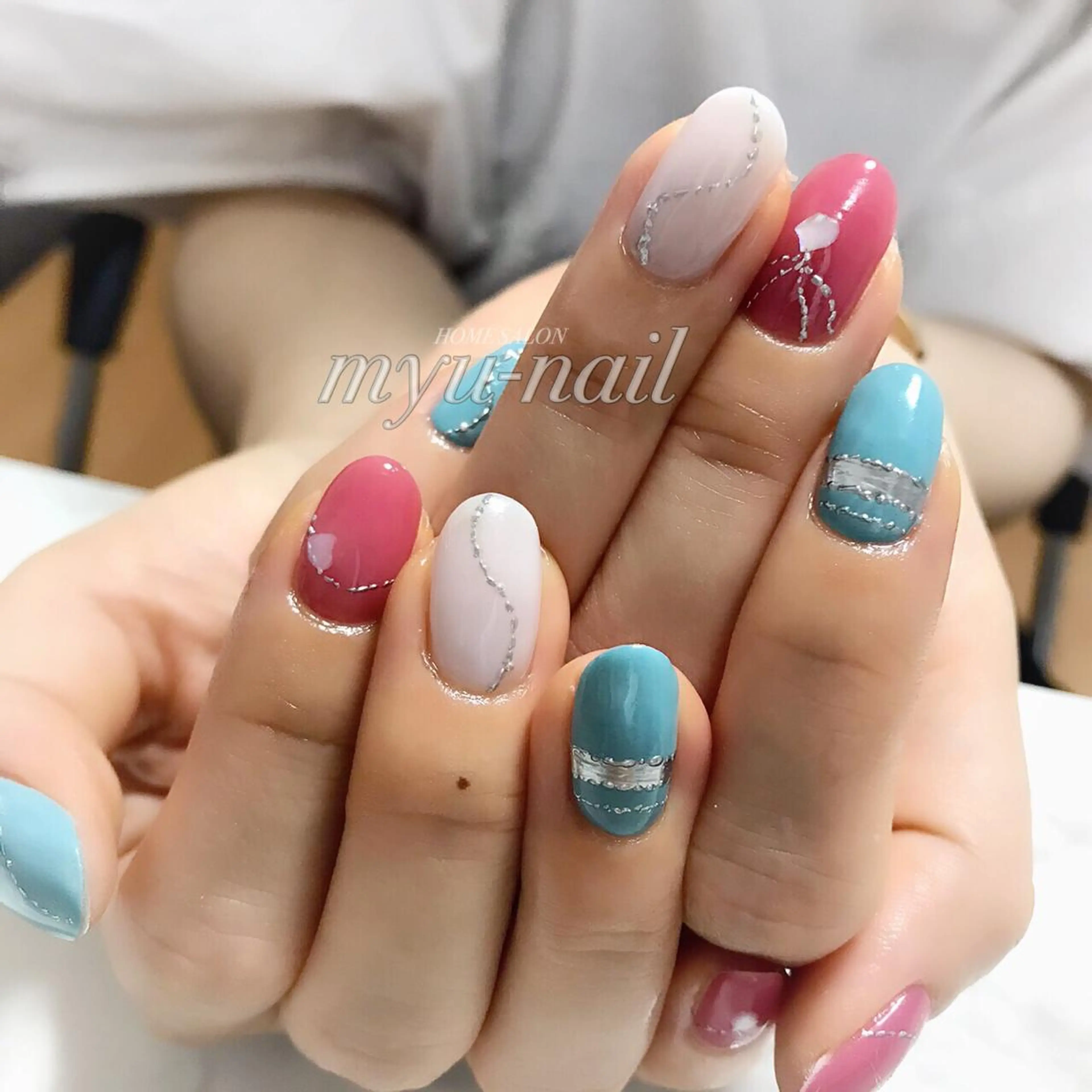 ネイル ホームサロン myu-nailのネイルデザイン
