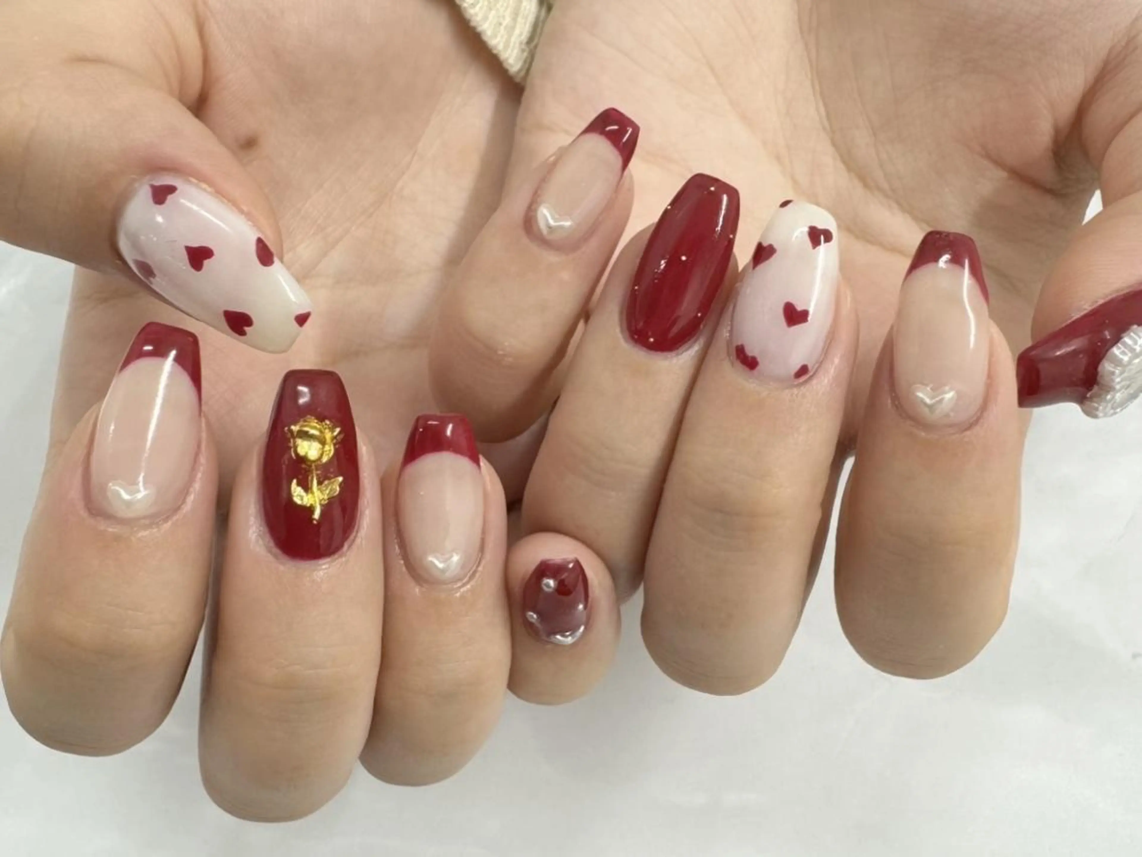 セミロング joie ange 天王寺店のネイルデザイン