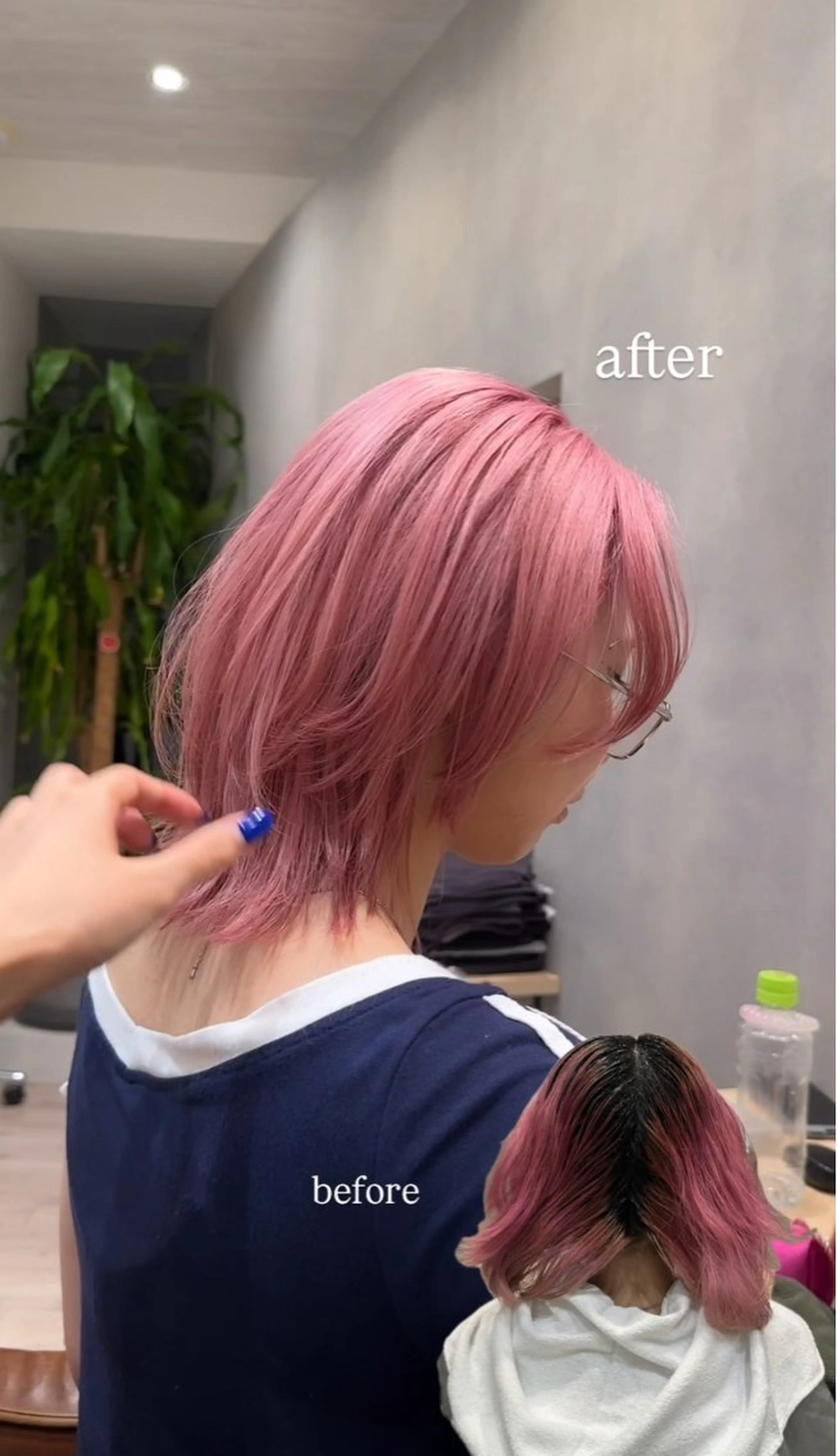 ショート octo所属・梅澤 杏菜のヘアスタイル