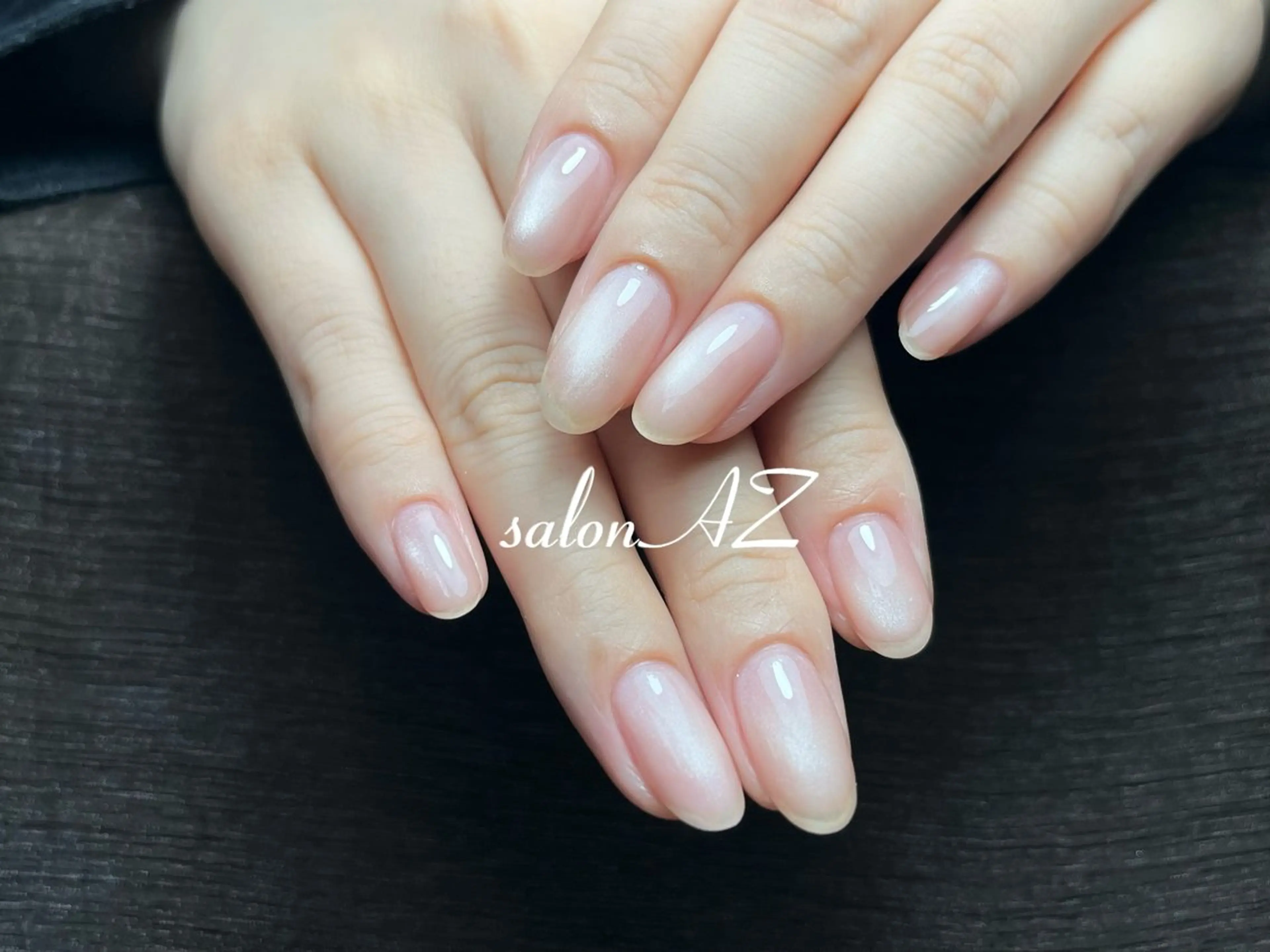 ネイル アートネイル 長さ出し フットネイル フレンチネイル ジェルネイル ハンドネイル salon AZのネイルデザイン