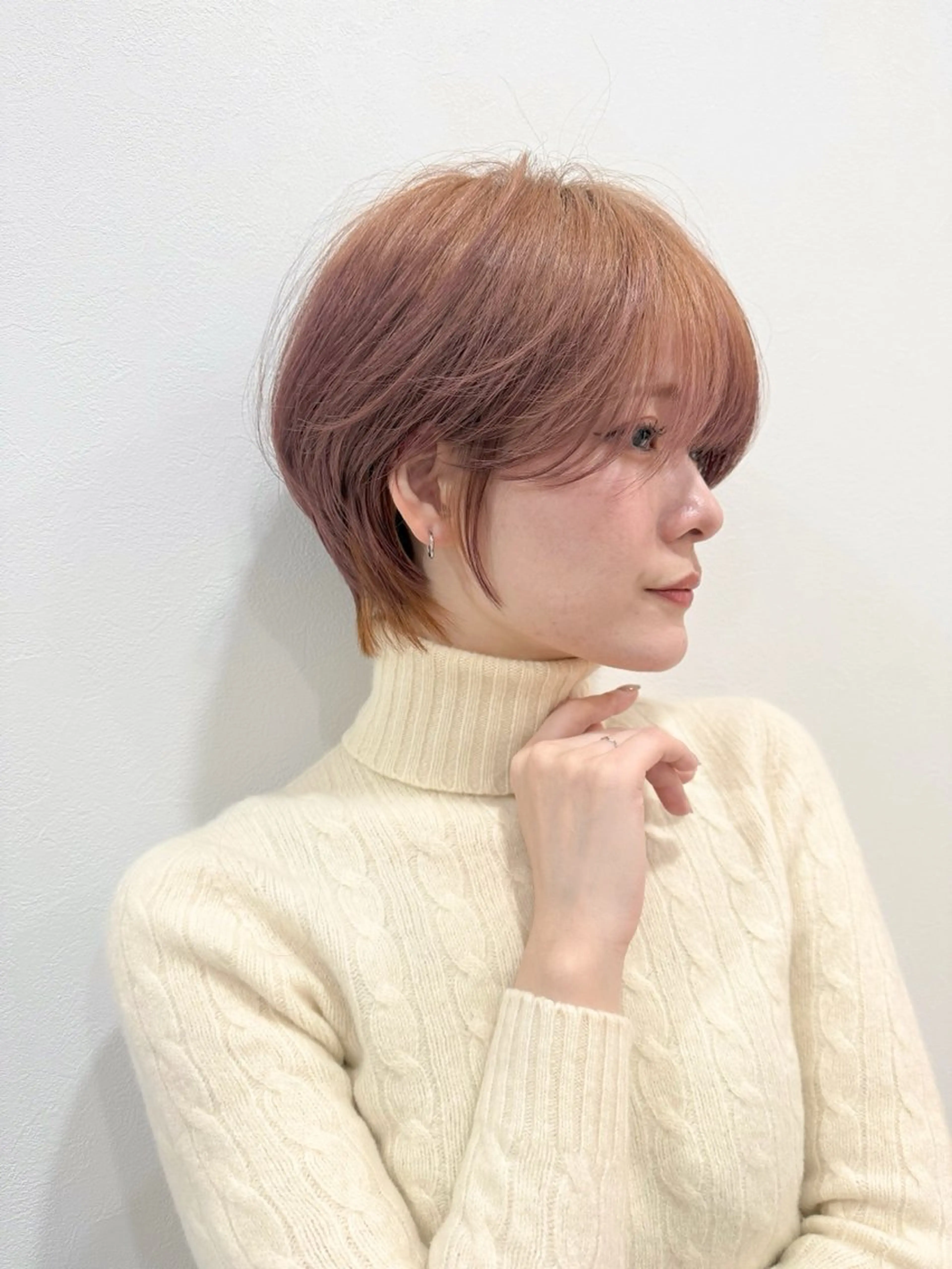 ショート カット ヘアカラー トリートメント ショート/縮毛矯正 /大宮/惇平のヘアスタイル