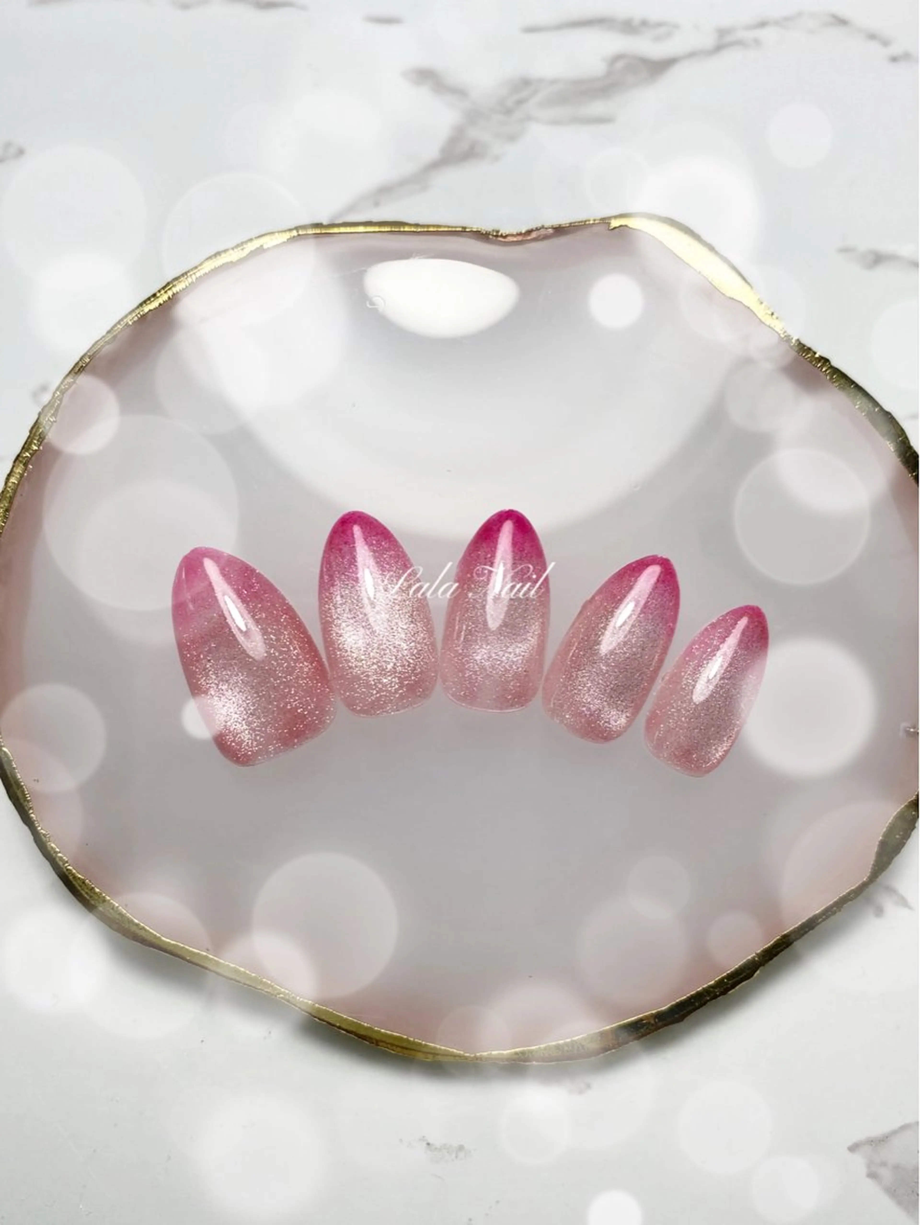 ネイル マグネットネイル Lala Nail 足立区入谷のネイルデザイン