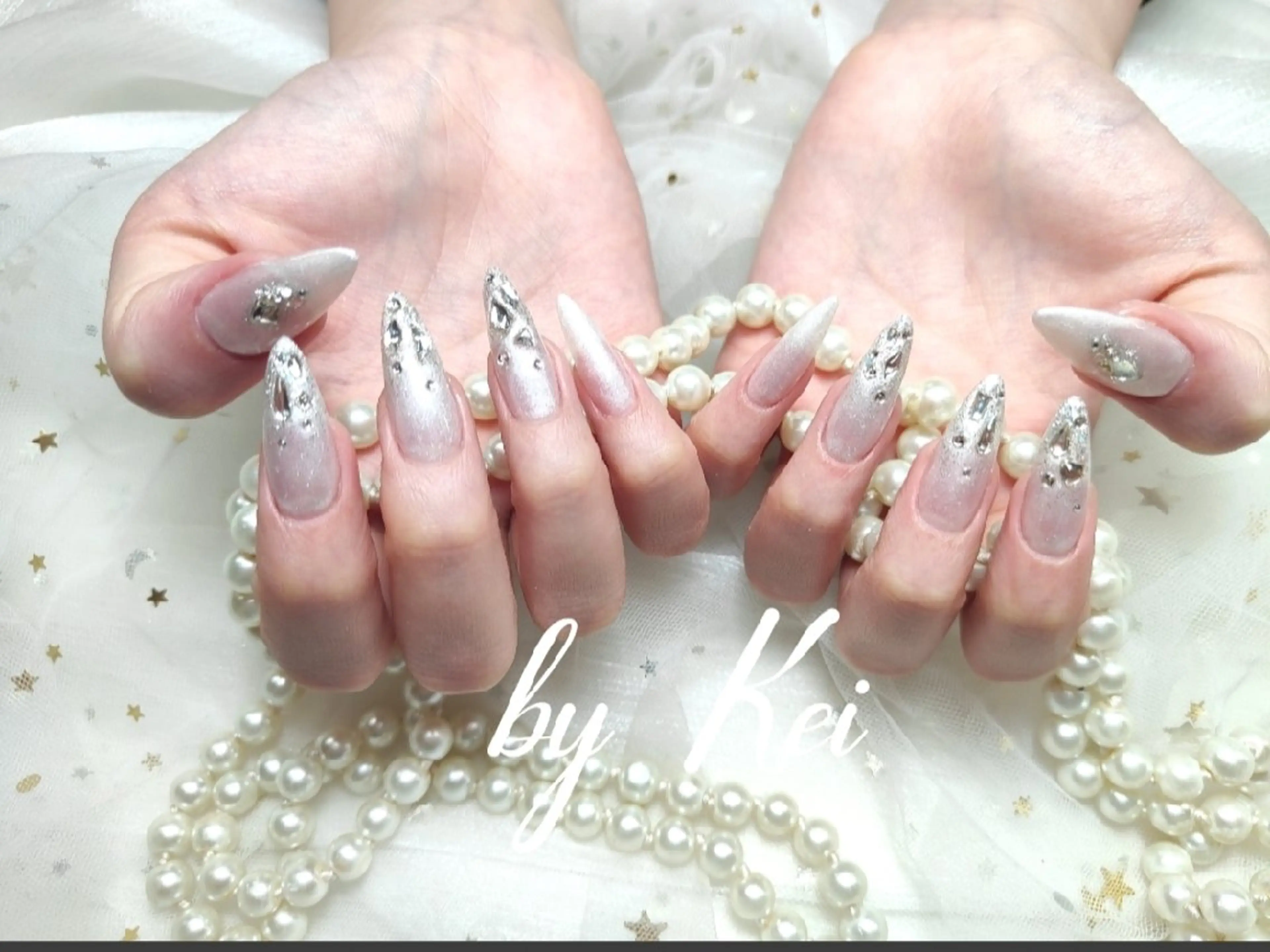 【チップ長さ出し】💅🏻90分パーツつけ放題コースの写真