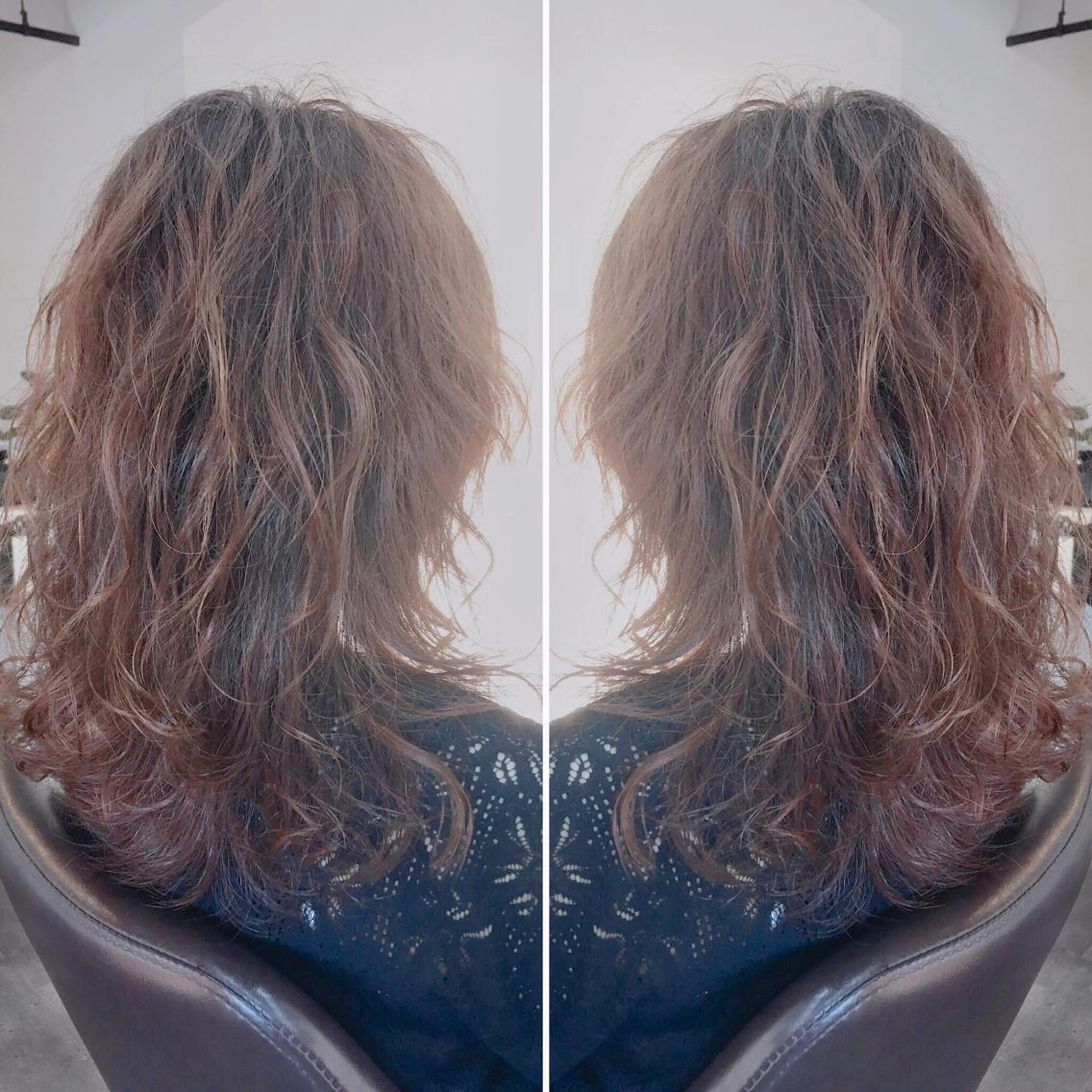 セミロング パーマ カット パーマ トリートメント Le rond ロンド所属・Le rond吹田店のヘアスタイル