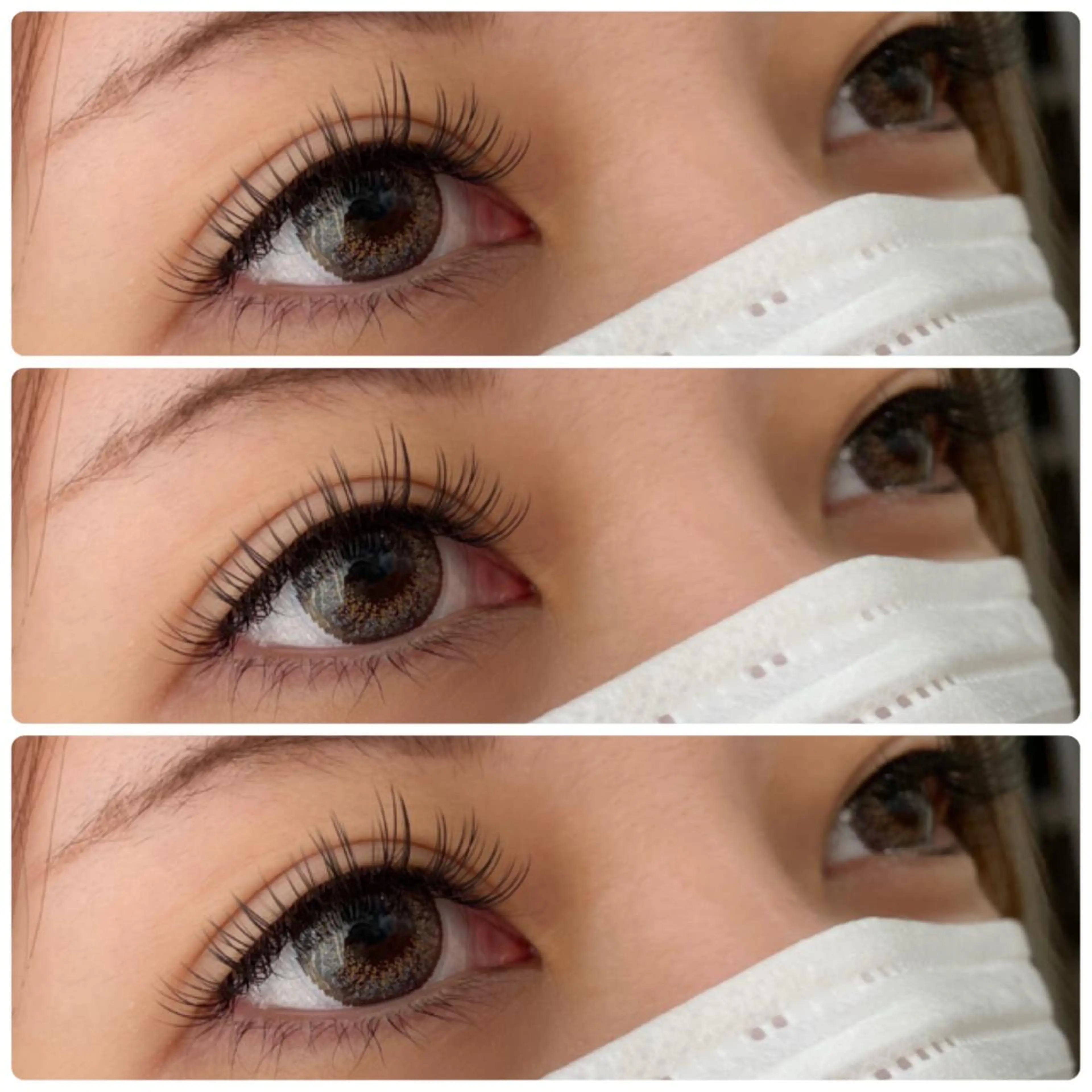 マツエク・マツパ 付け放題 フラットラッシュ 美容室 kokona ~ココナ~所属・美容室 kokona 川嶋 美奈子のマツエク・マツパデザイン