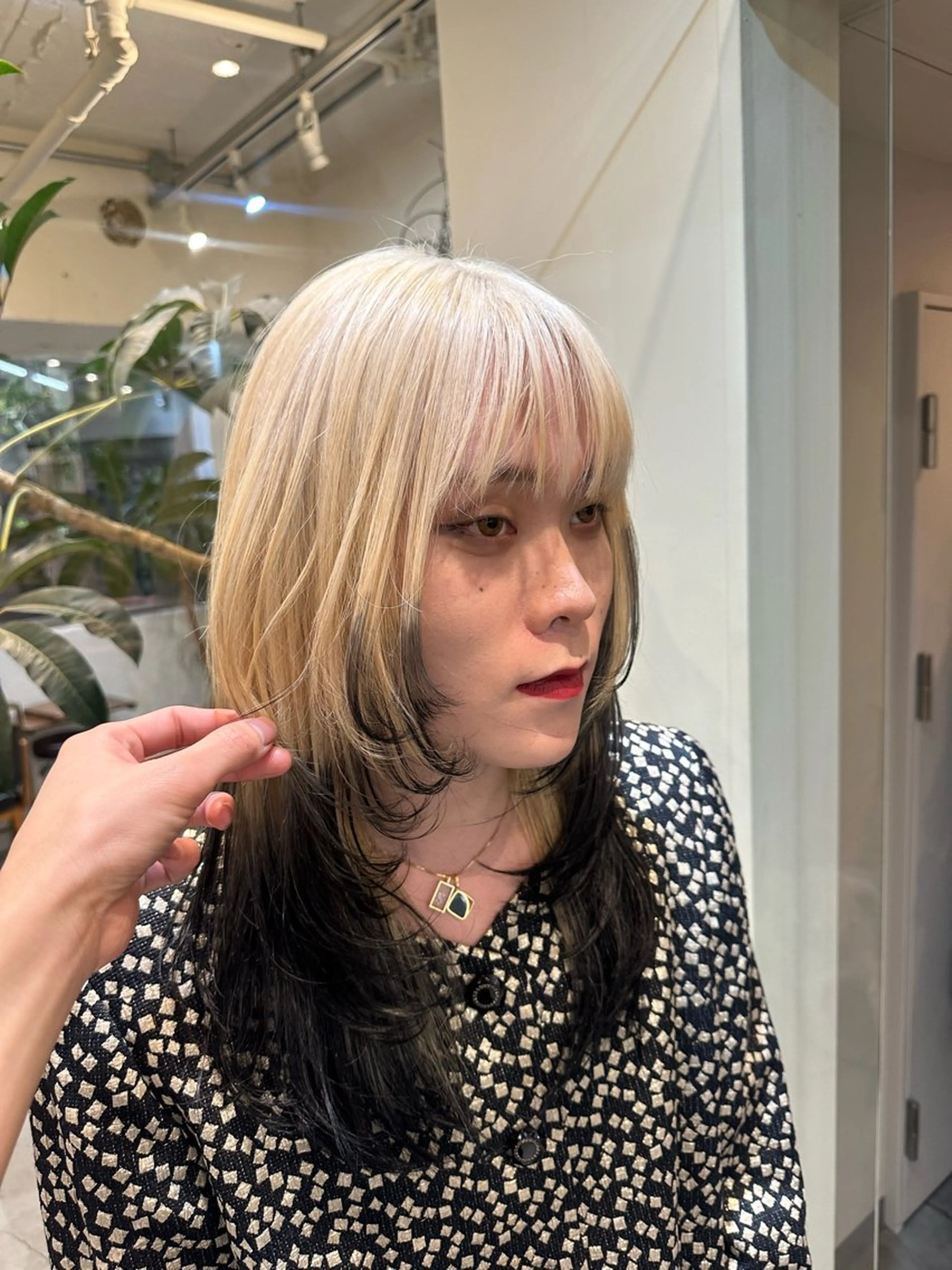 ロング ヘアカラー YUU Belle 新宿のヘアスタイル