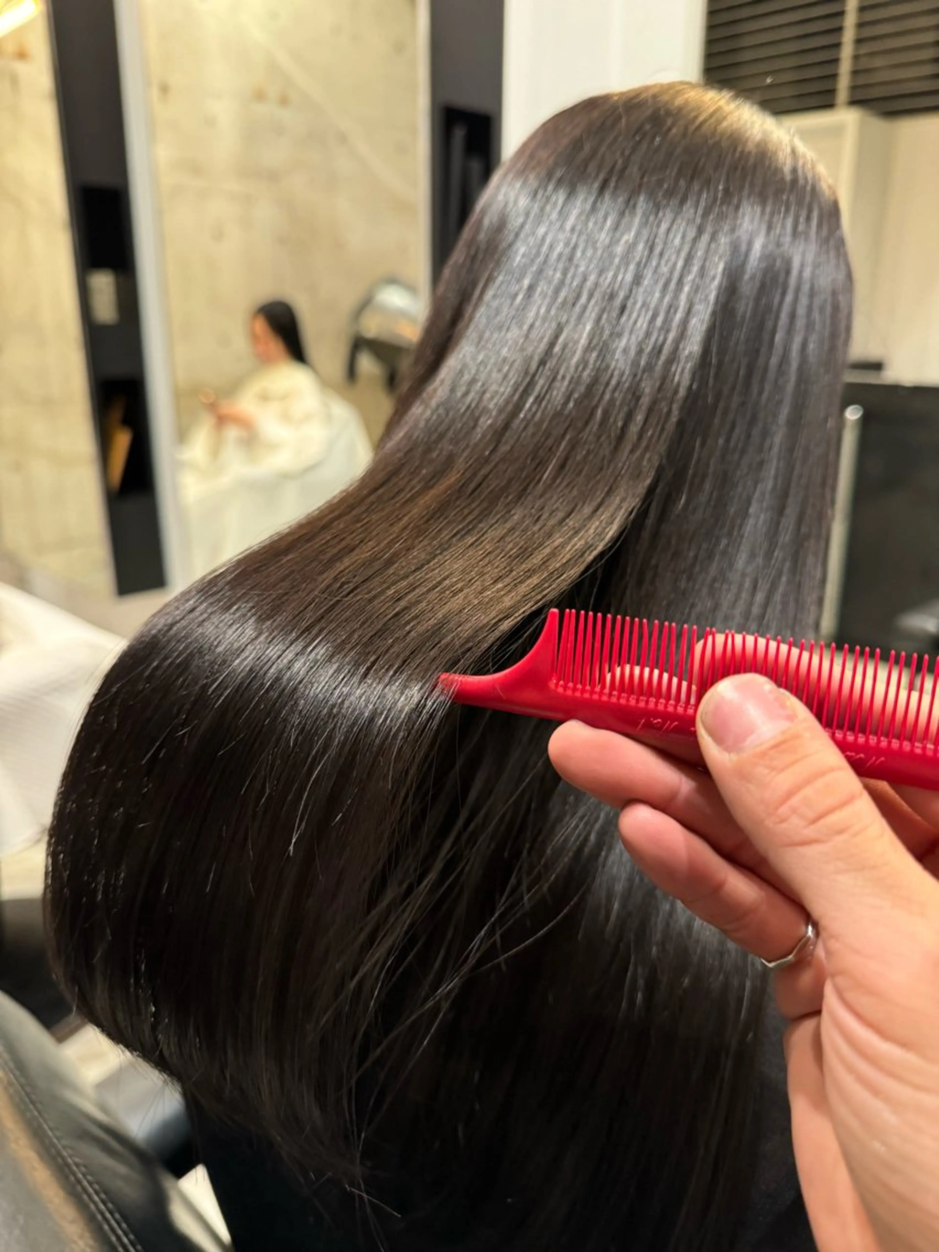 ロング 髪質改善 トリートメント Luxe所属・Luxe表参道 髪質改善　奈良のヘアスタイル