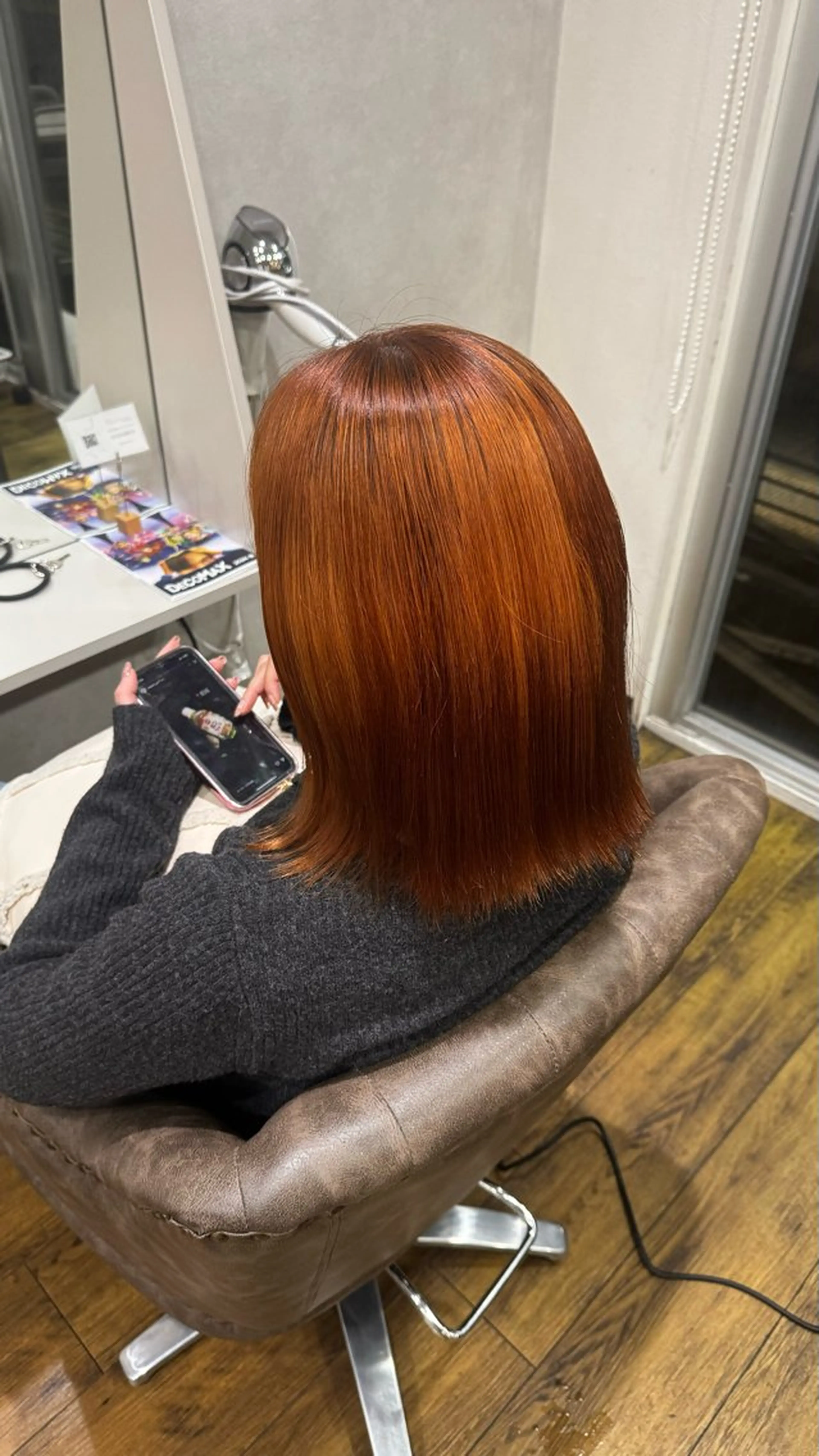 カラー 常長 ゆらのヘアスタイル