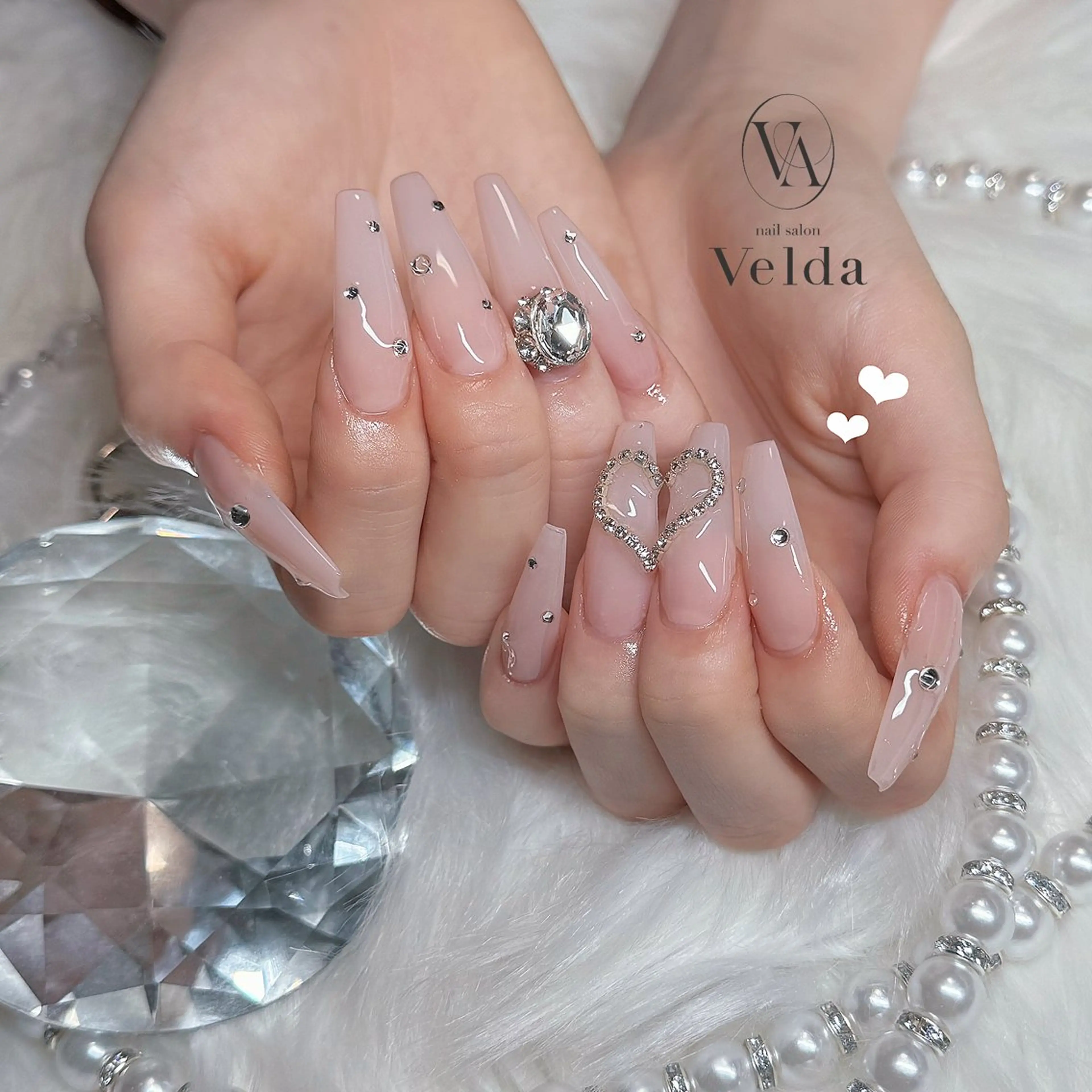 ネイル ワンカラーネイル 💎スカルプ💎 Velda(ベルダ)のネイルデザイン