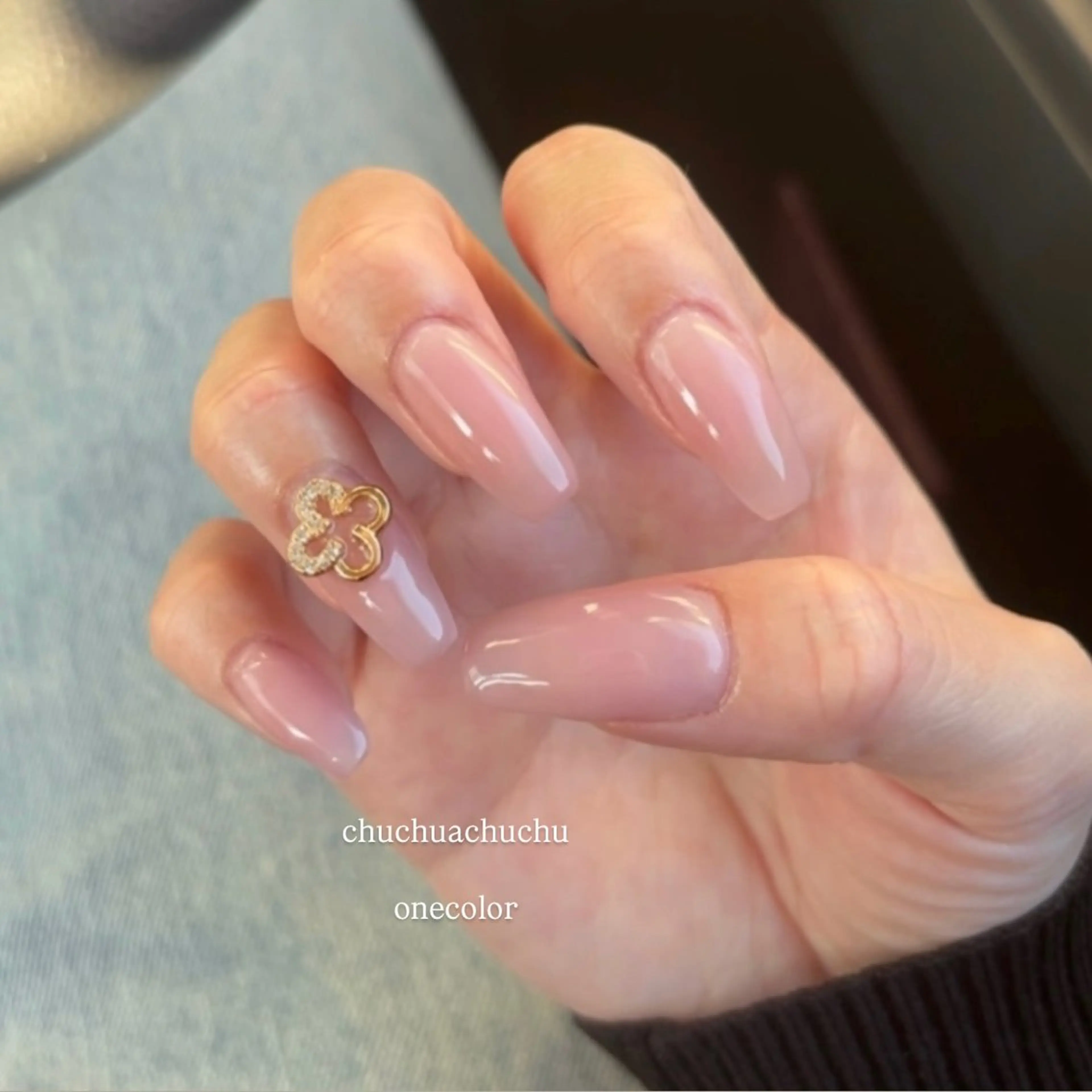 ワンカラー+チップ長さだし10本/オフなし🌟ナチュラルからくすみカラー豊富【300色以上】の写真