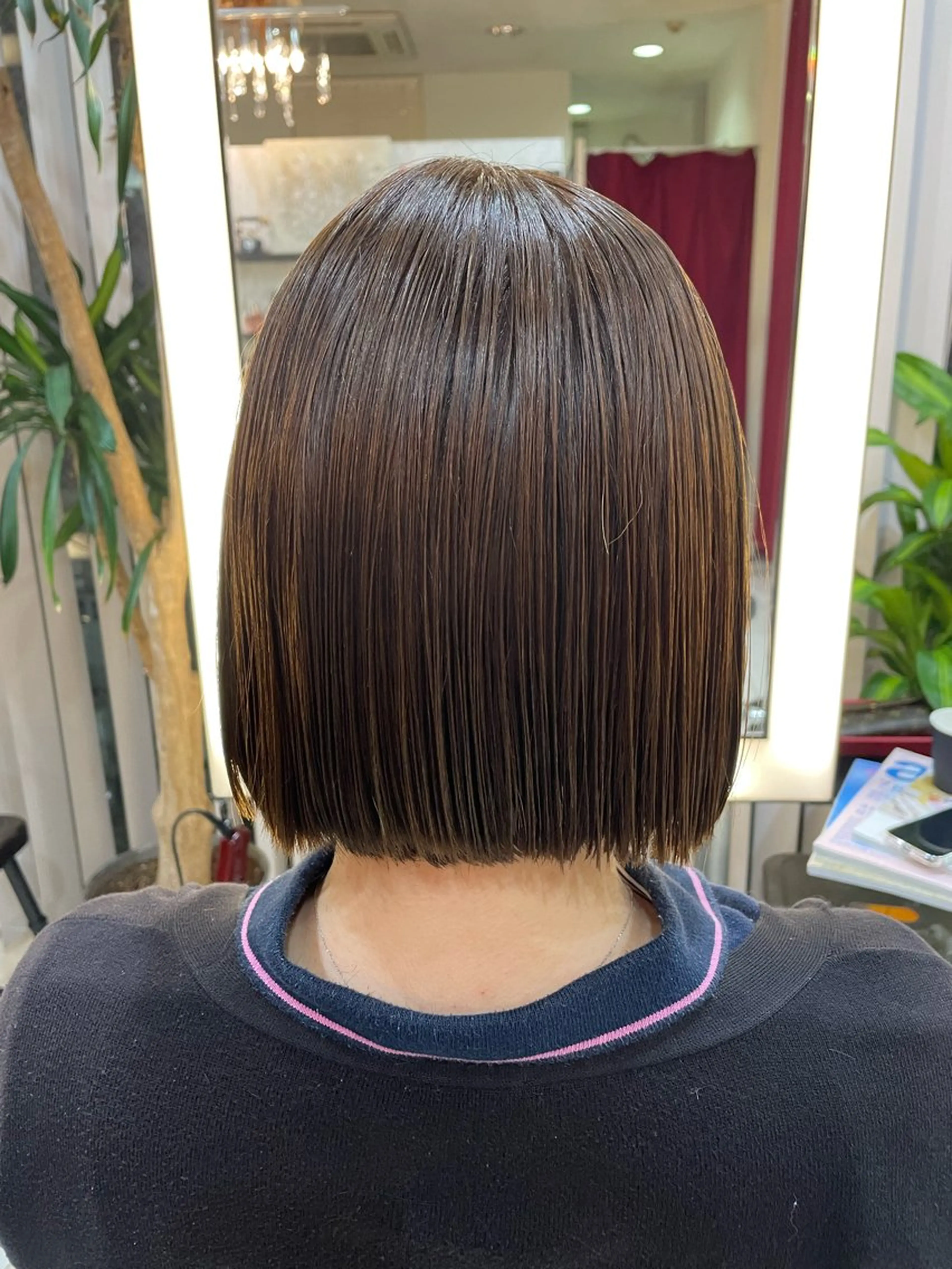 ショート ボブ HEARTS鹿児島所属・草ノ瀬 梨那のヘアスタイル