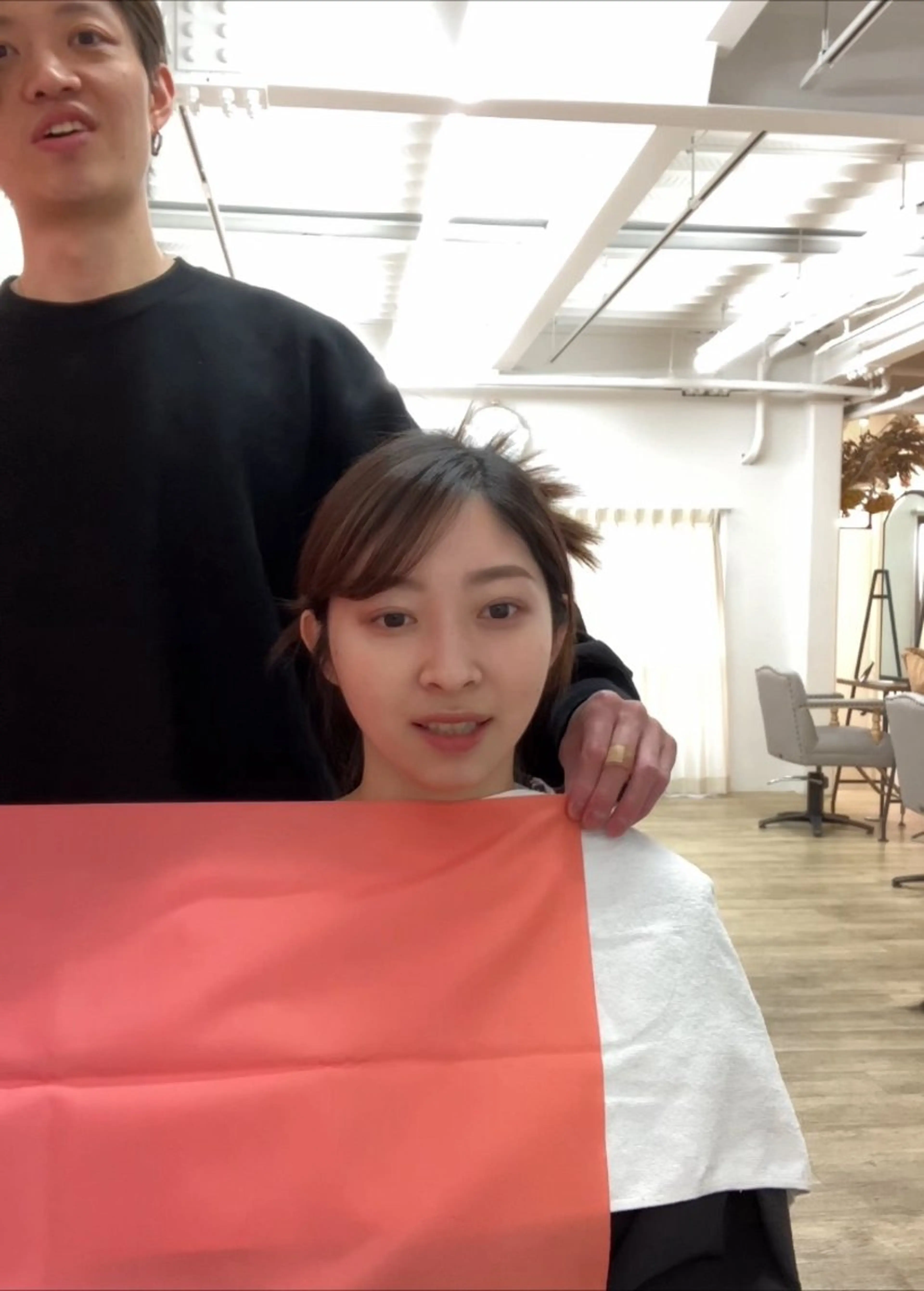 【診断+施術メニュー🌈】パーソナルカラー診断+顔タイプ診断付き カット+カラー+トリートメントの写真