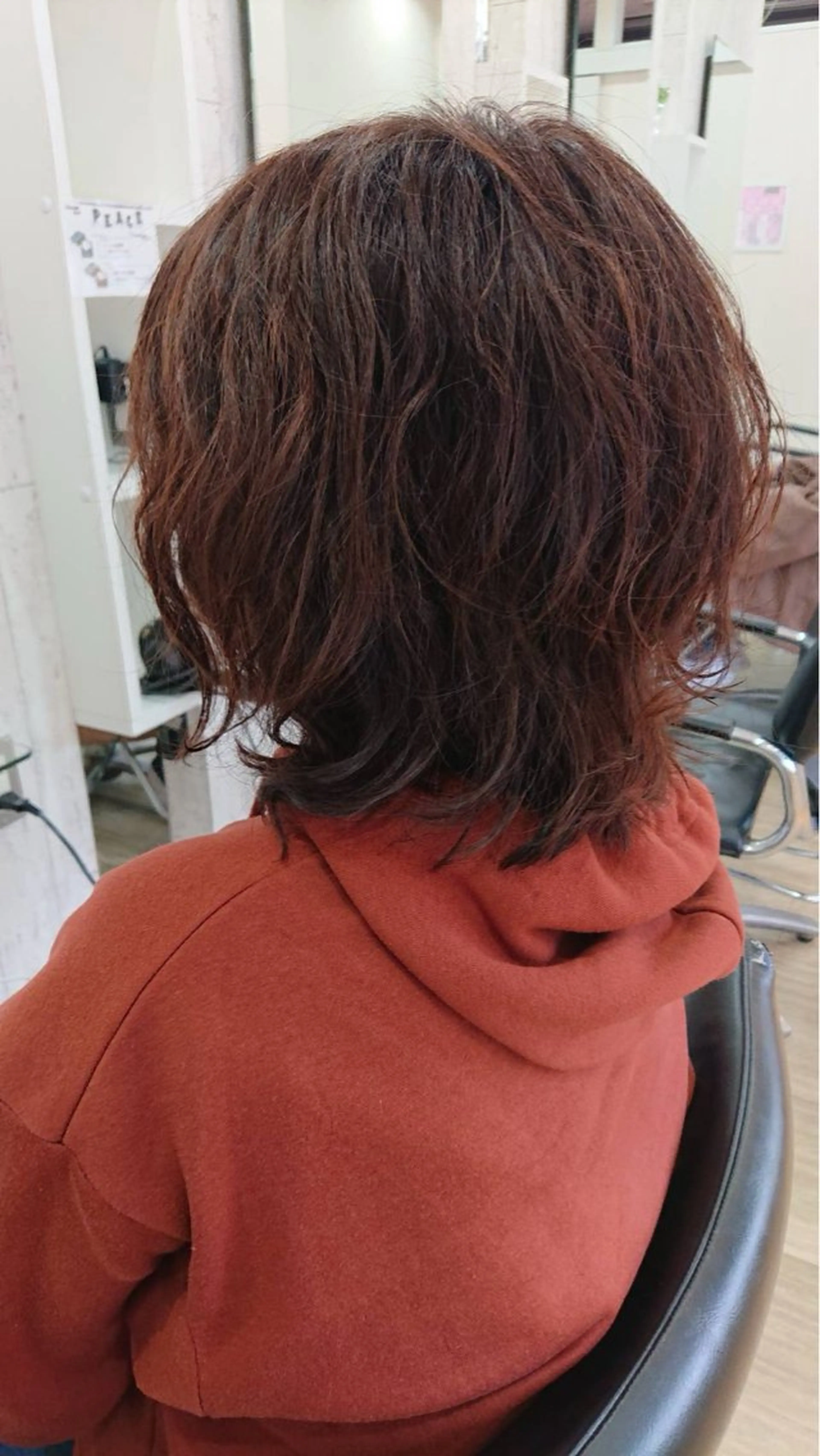 ミディアム カラー パーマ 新横浜CLOVER 本店/モデル募集中✨のヘアスタイル