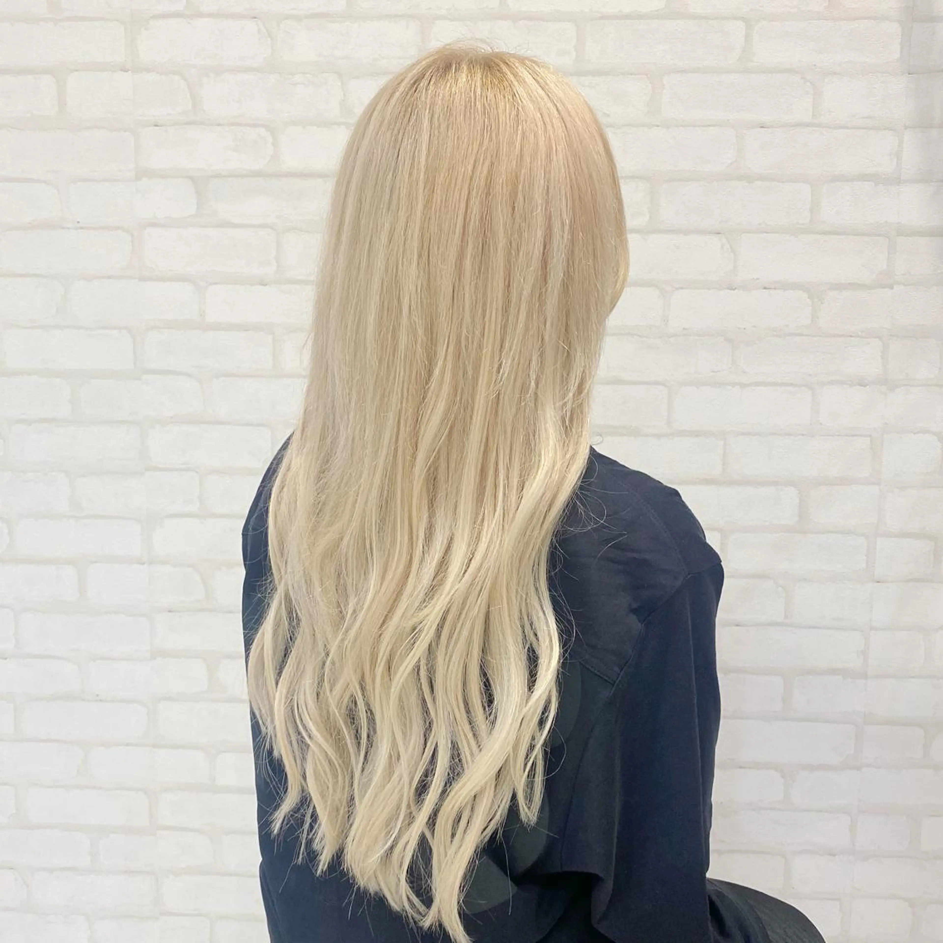 セミロング カラー パーマ エクステ ノンダメージサロンBonheur銀座並木通り店所属・ULTOWA/銀座 ERIのヘアスタイル