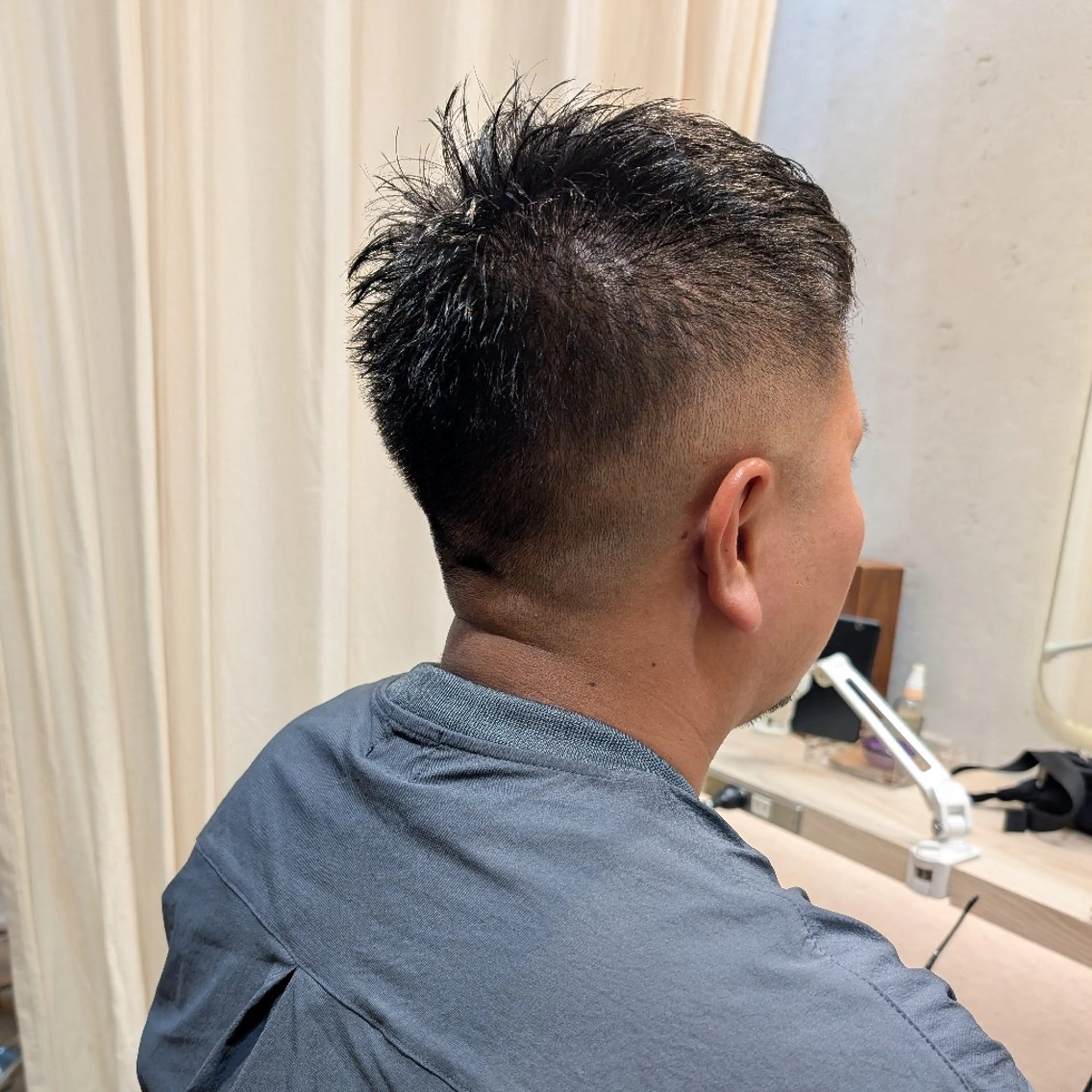 ショート メンズ フェードカット ショートヘア カット トリートメント ヘアセット koto💭 コトのヘアスタイル