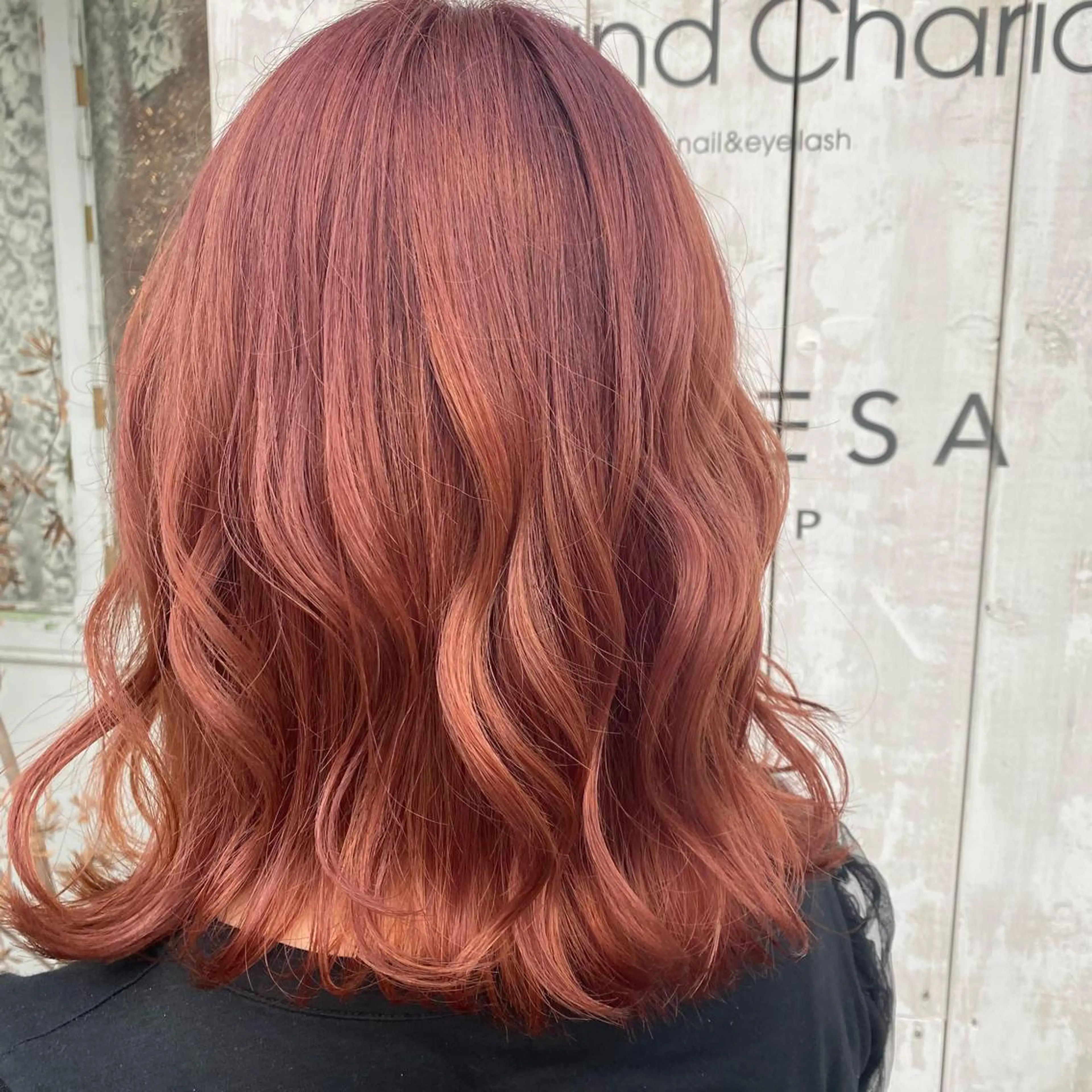 ミディアム カラー Sia中野新橋 田中 優莉乃のヘアスタイル