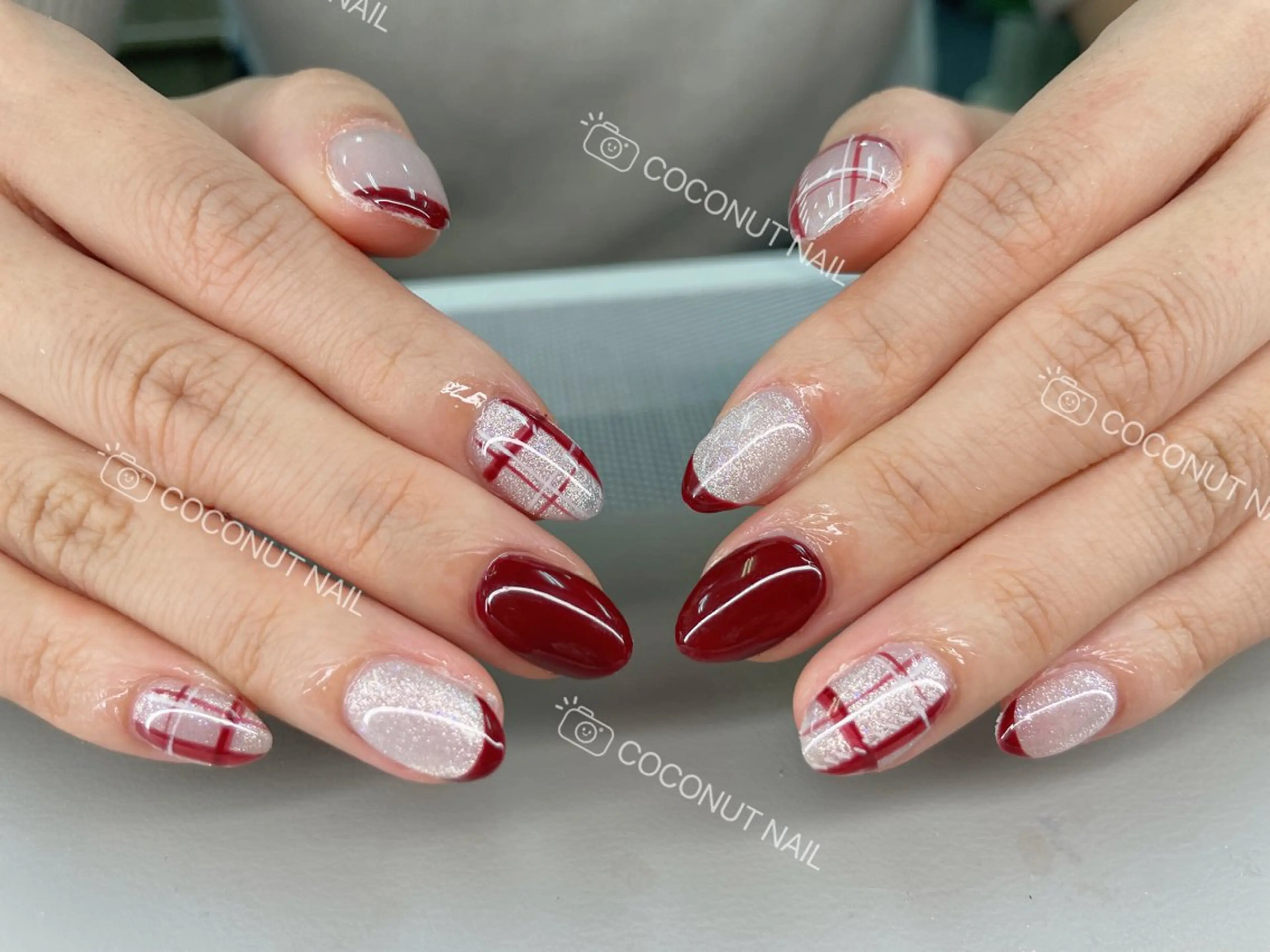 ネイル ハンドネイル 神田 ココナッツのネイルデザイン