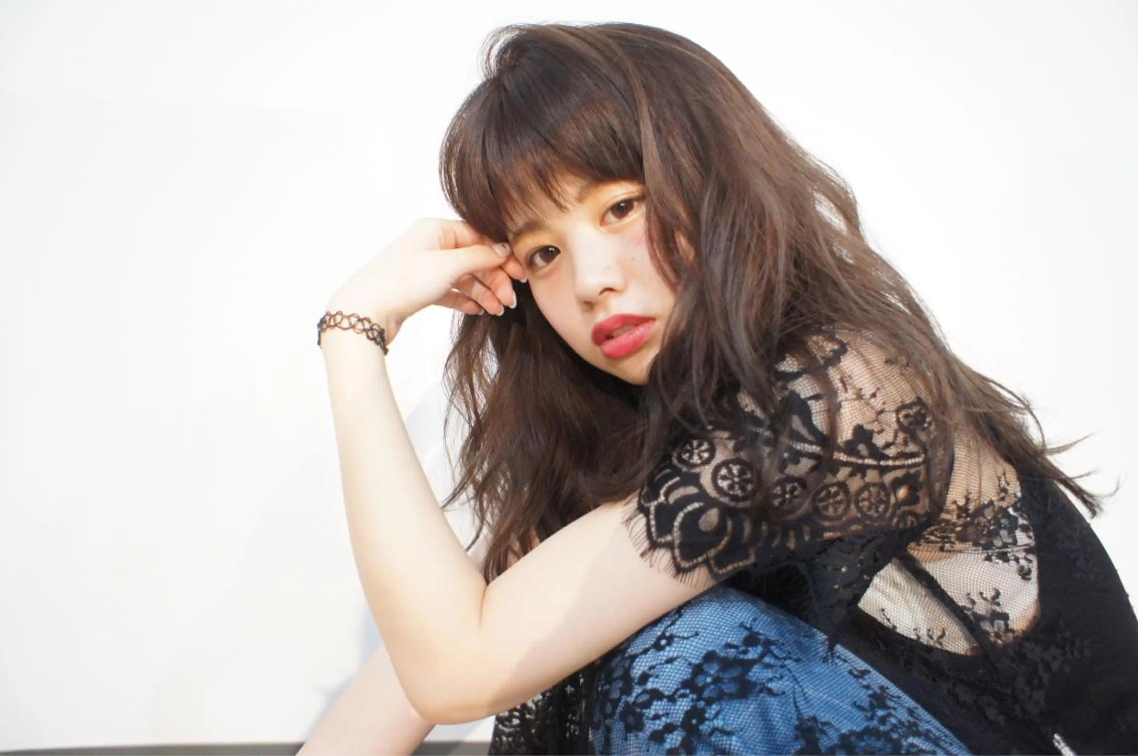 ロング カラー パーマ ヘアアレンジ グレージュ マンツーマン施術🦋 ayajuのヘアスタイル