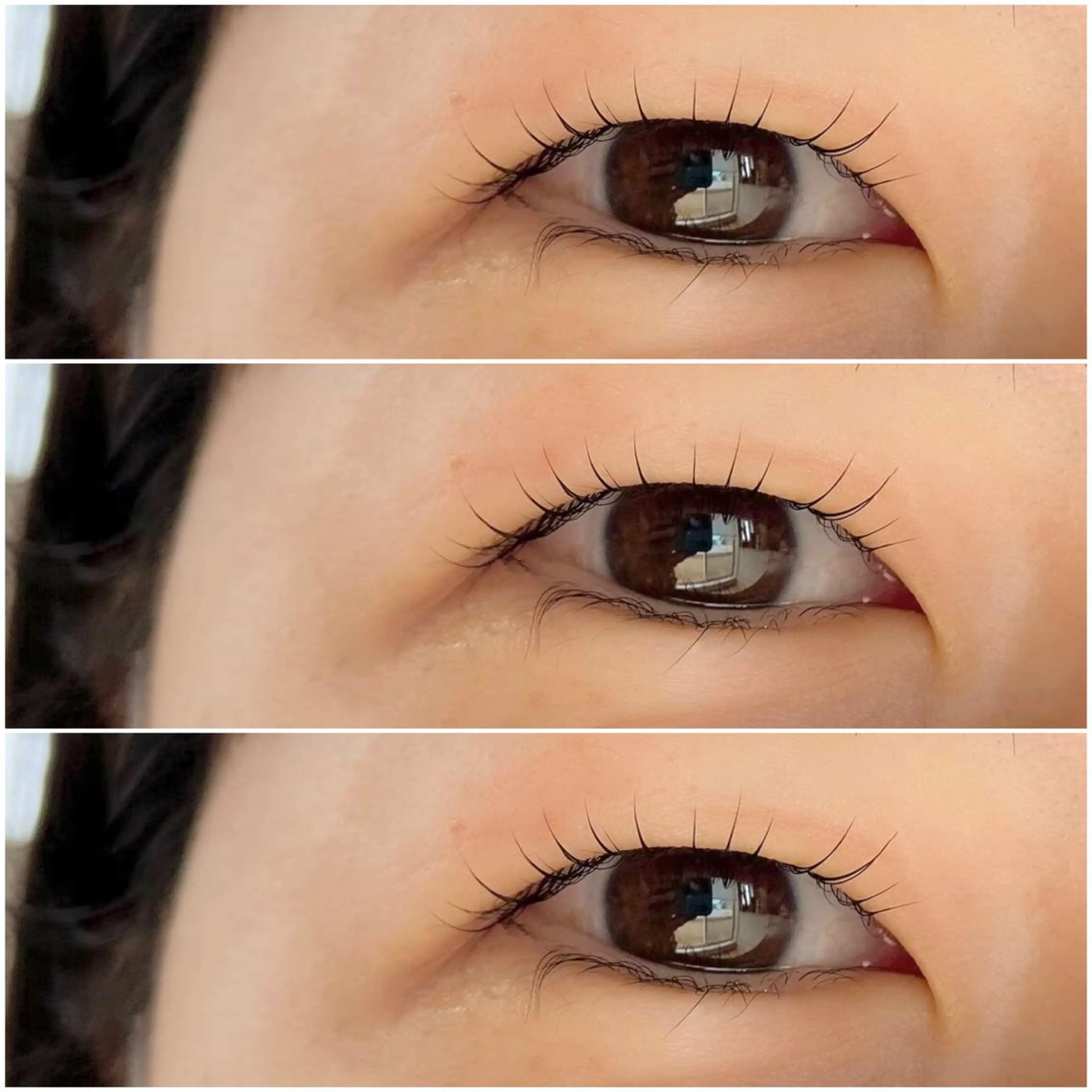 マツエク・マツパ 一重×まつ毛パーマ 安藤 真結香のマツエク・マツパデザイン