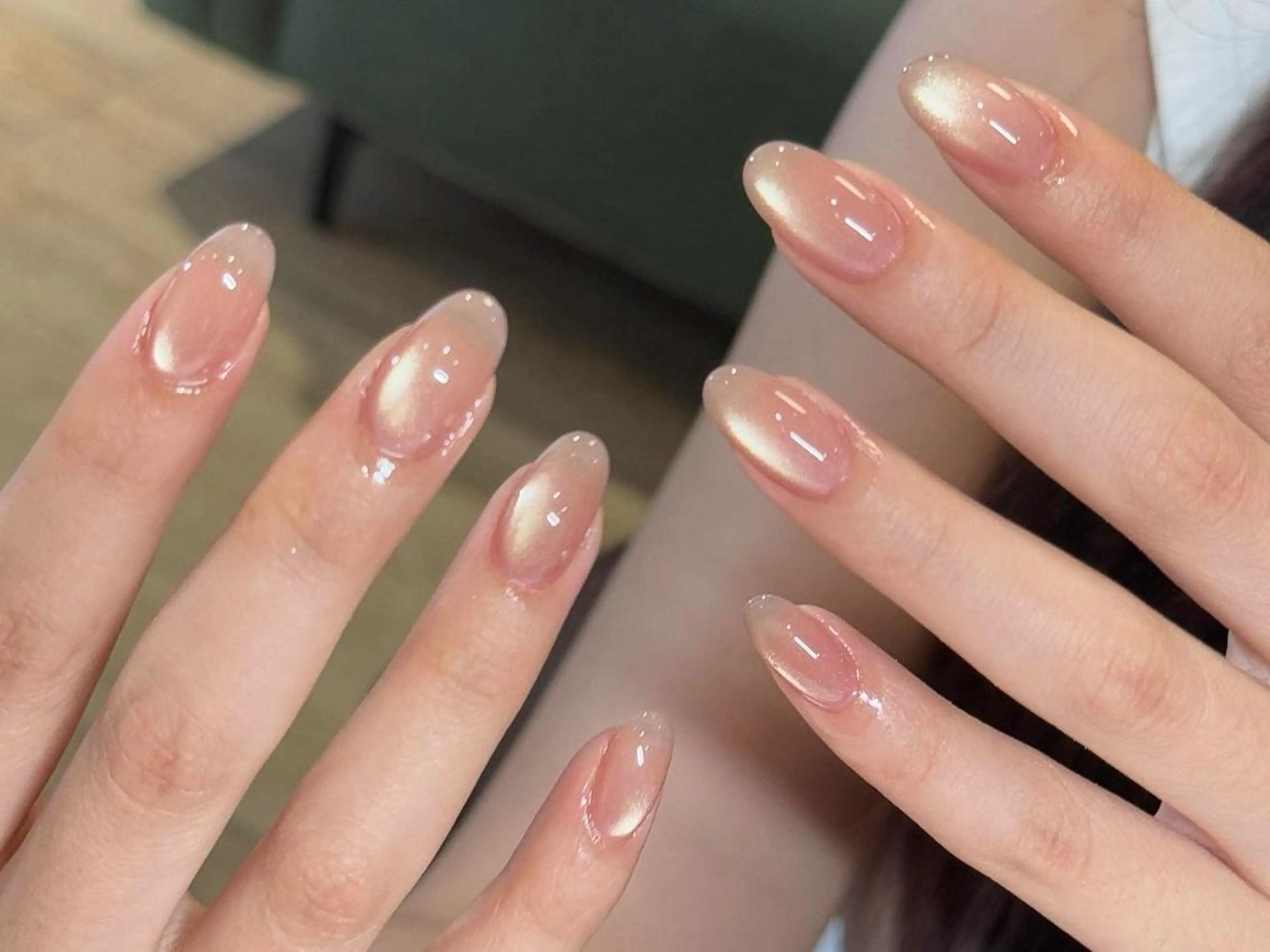 ネイル ジェルネイル ホログラムネイル マグネットネイル オフィスネイル ワンカラーネイル ハンドネイル ハンドケア 🎀Sense Nail池袋店🎀のネイルデザイン