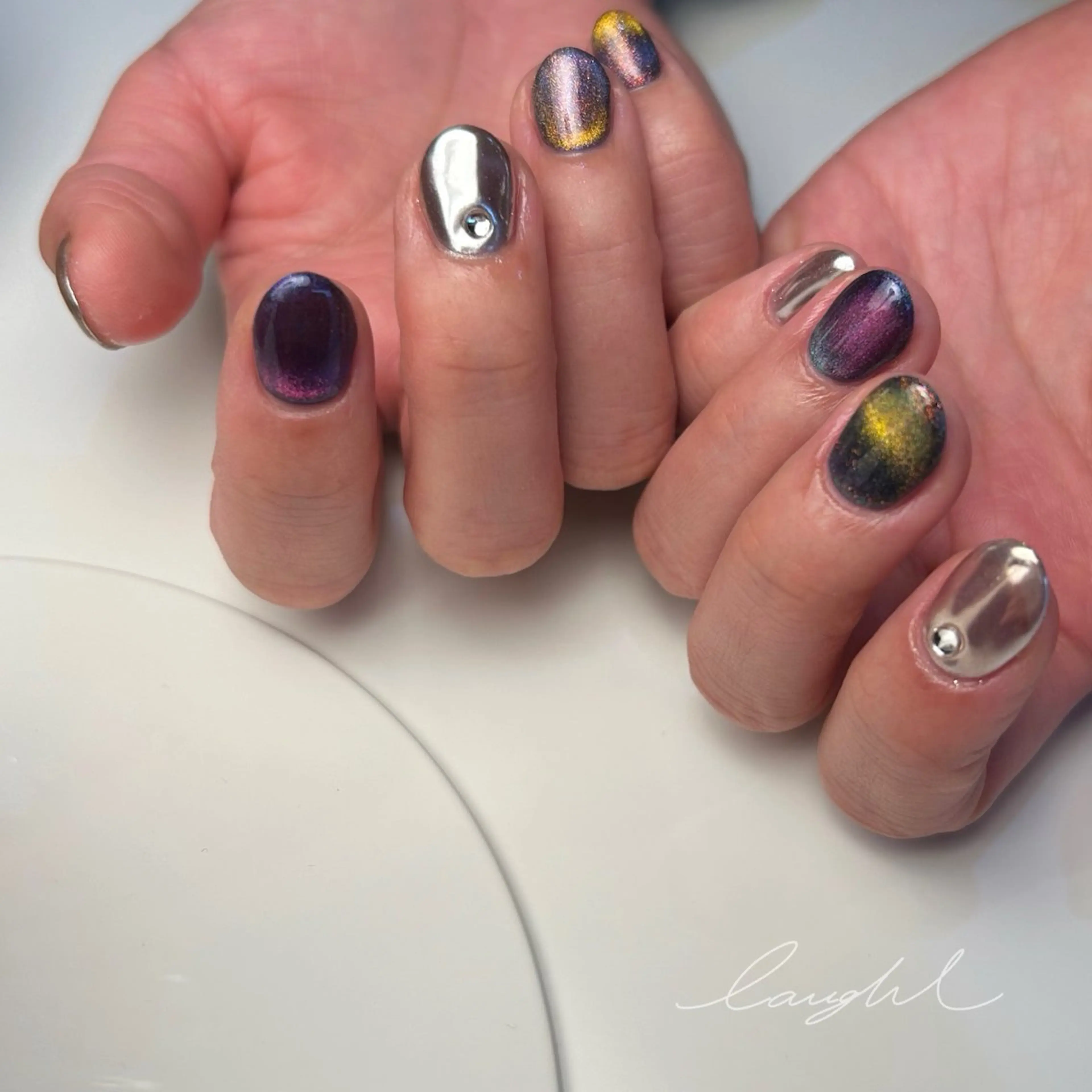 ネイル Yumi 広尾|恵比寿ネイルのネイルデザイン