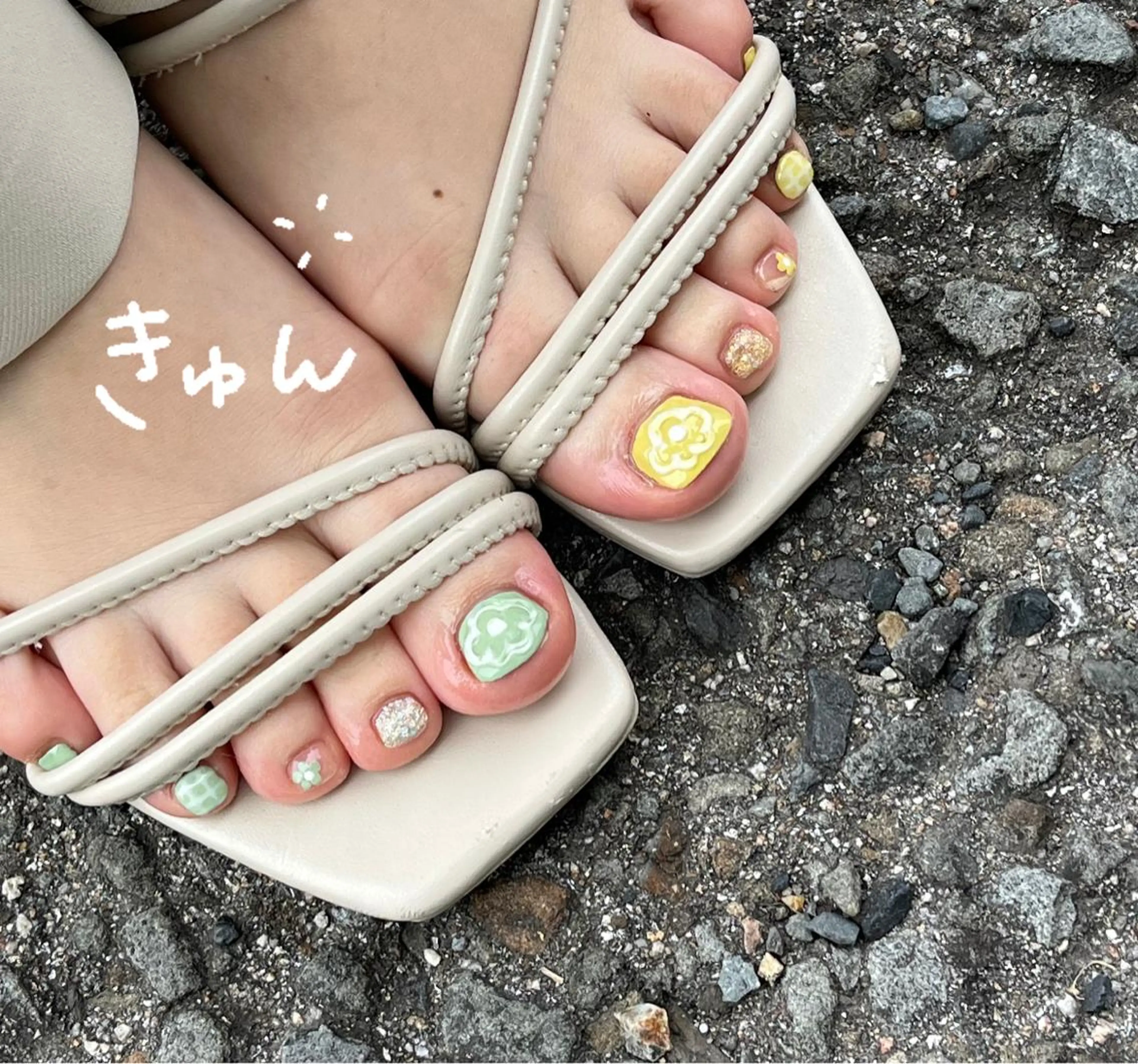 ネイル フットネイル #Amin所属・#Amin nail salonのネイルデザイン