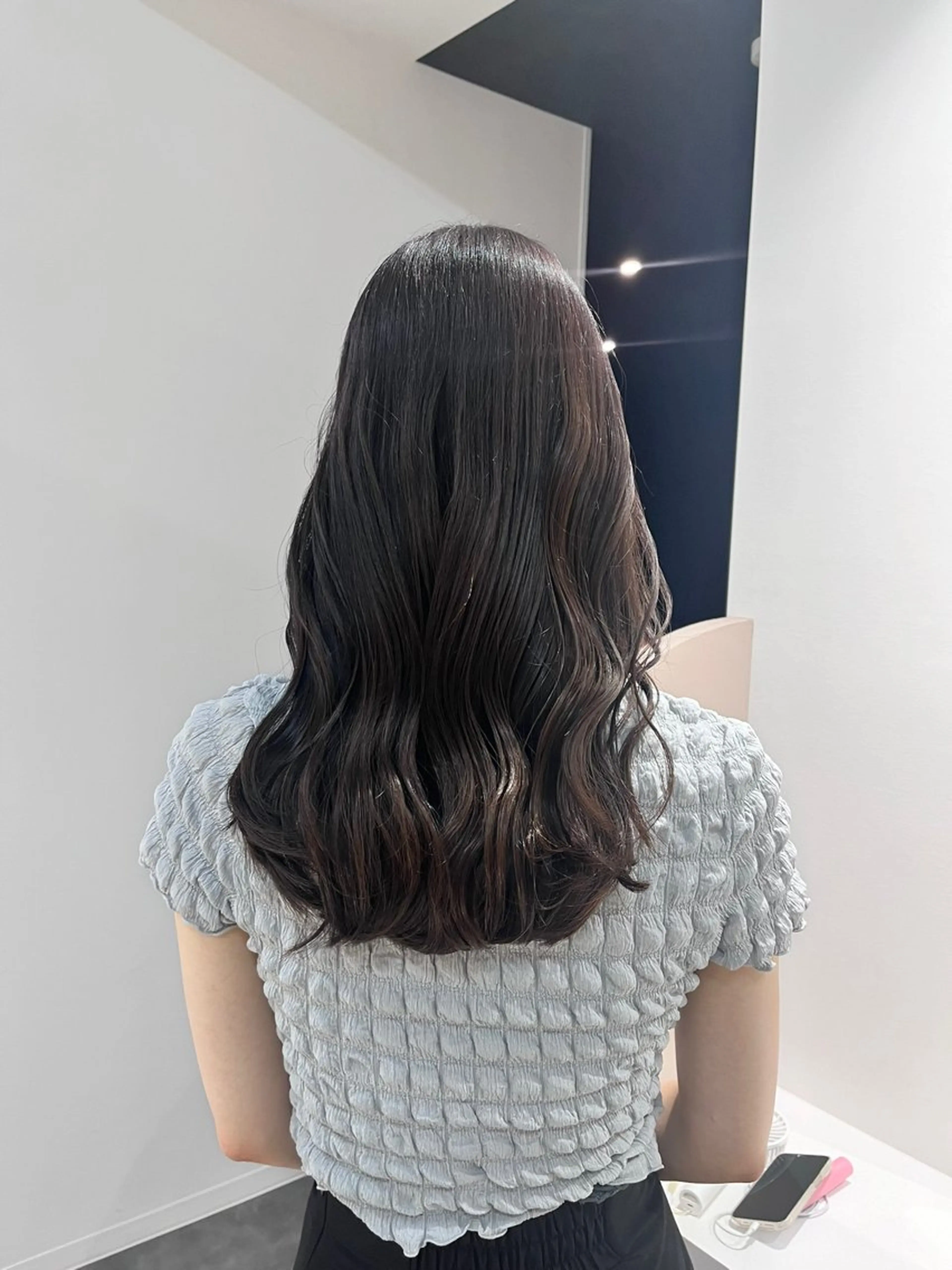 ロング カラー ブラウンカラー ショコラブラウン GO TODAY SHAiRE SALON 横浜Mare所属・🫧こおりやま なつみ🫧のヘアスタイル