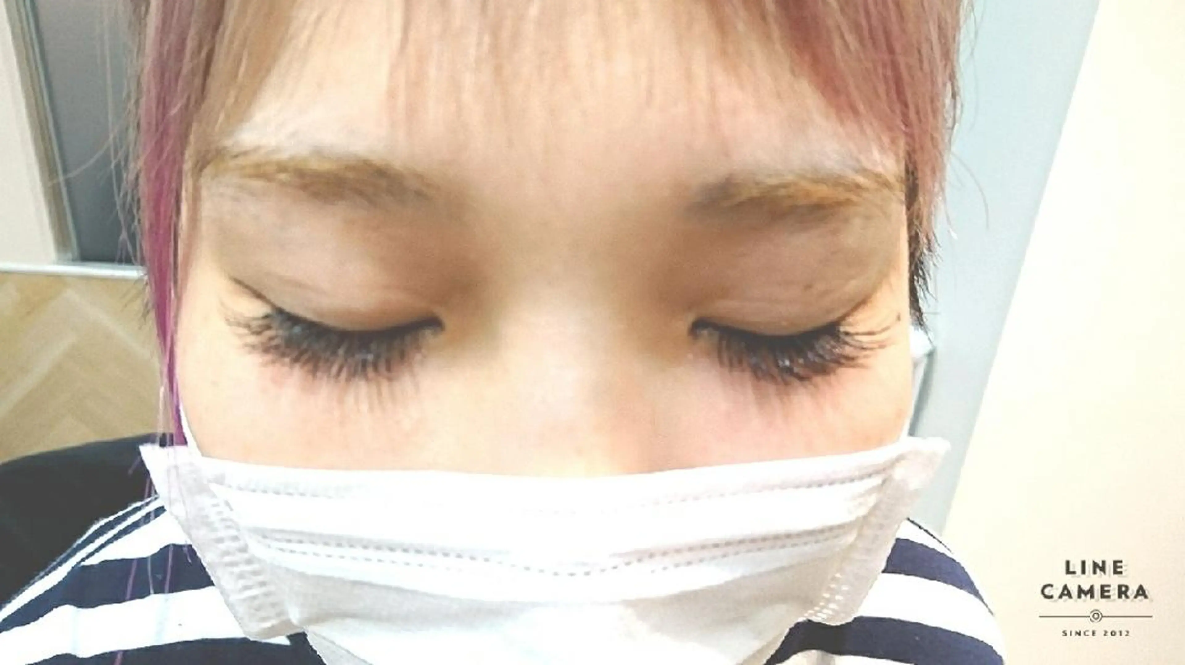 マツエク・マツパ 目尻長め blossom🌺 井比のマツエク・マツパデザイン