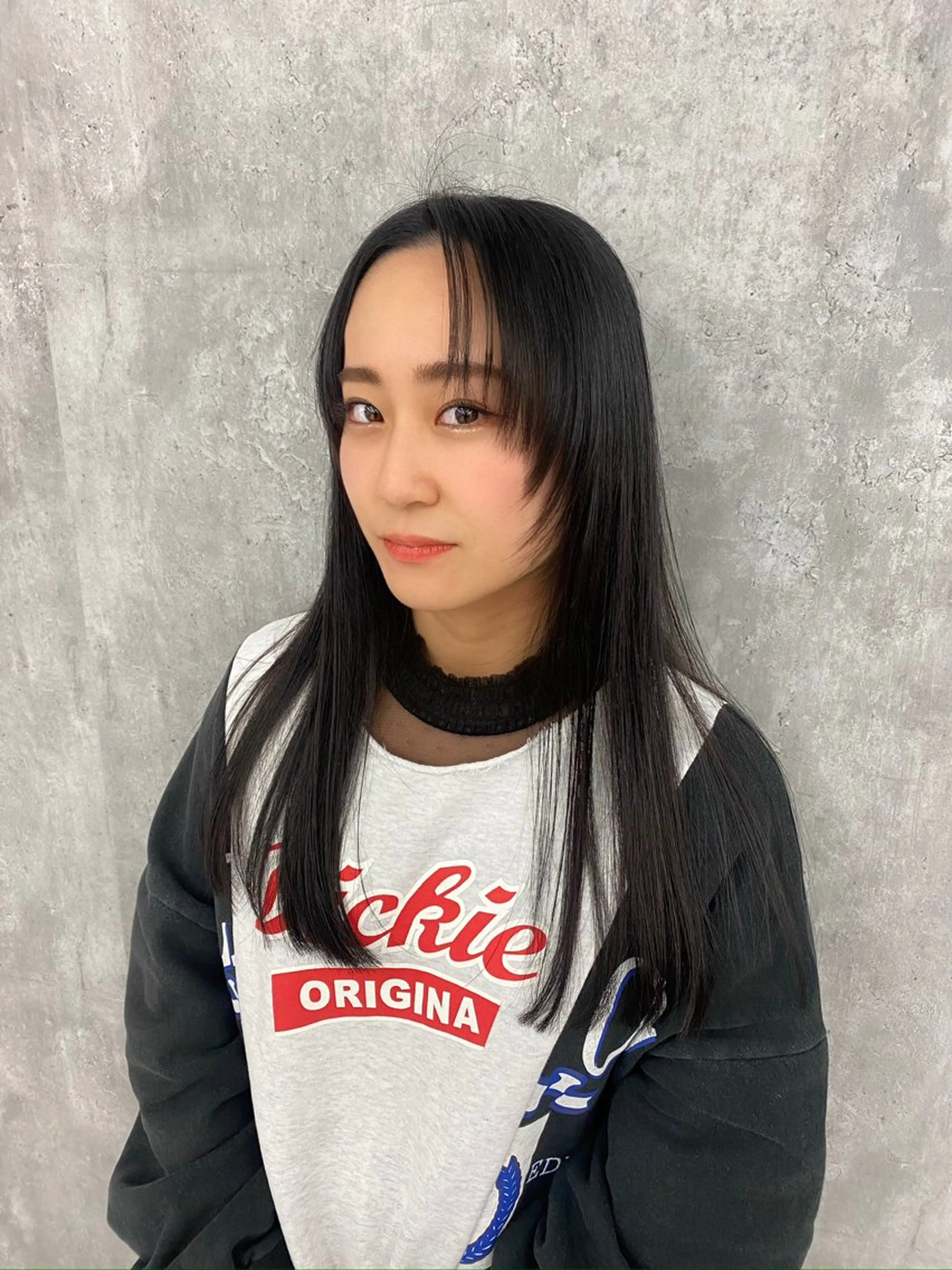 ロング レイヤーカット ロング ﾚｲﾔｰ🎶似合わせ パーマ🎀ナナコのヘアスタイル