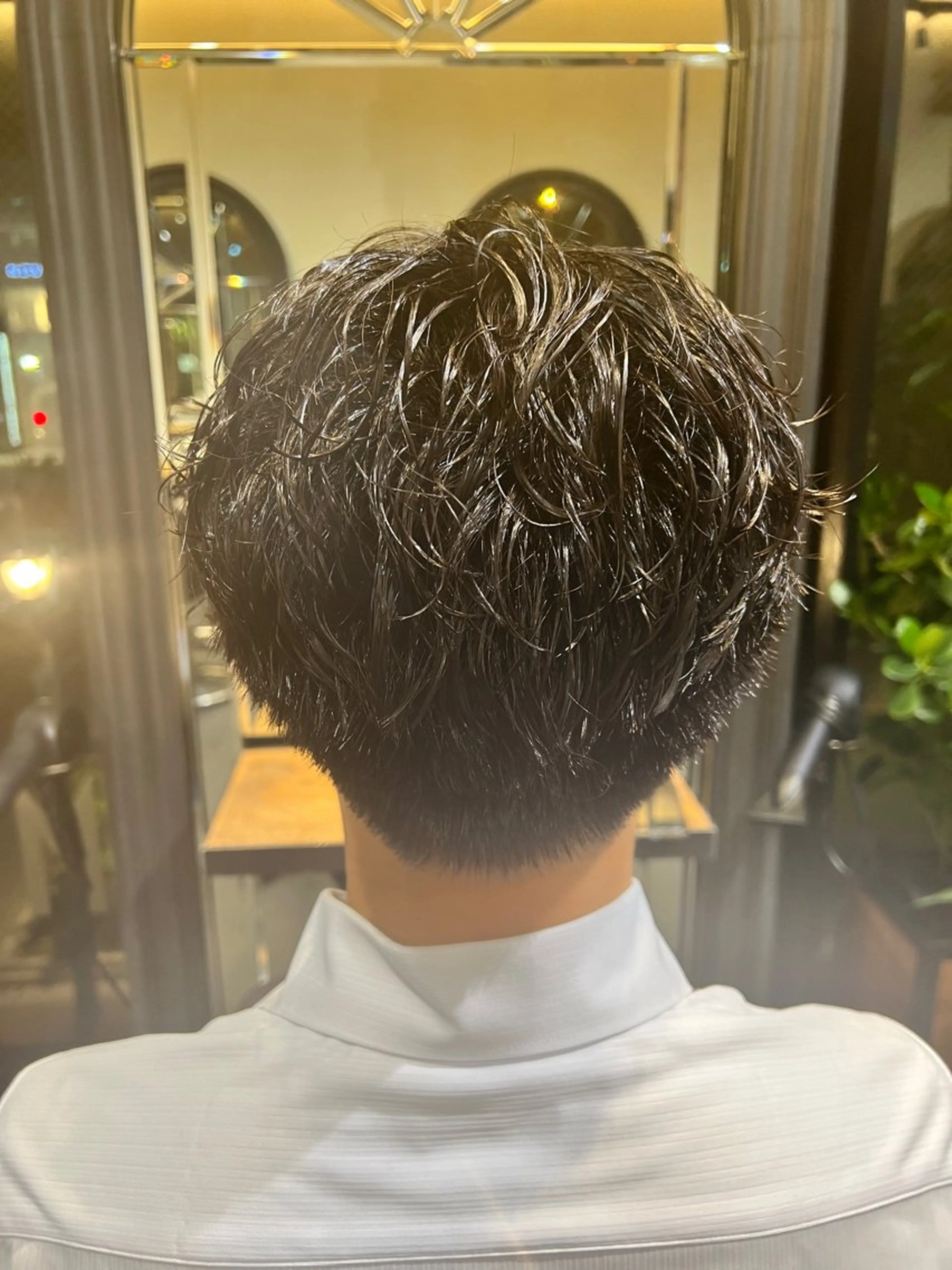 メンズ MINX中村 公亮/デザインパーマのヘアスタイル