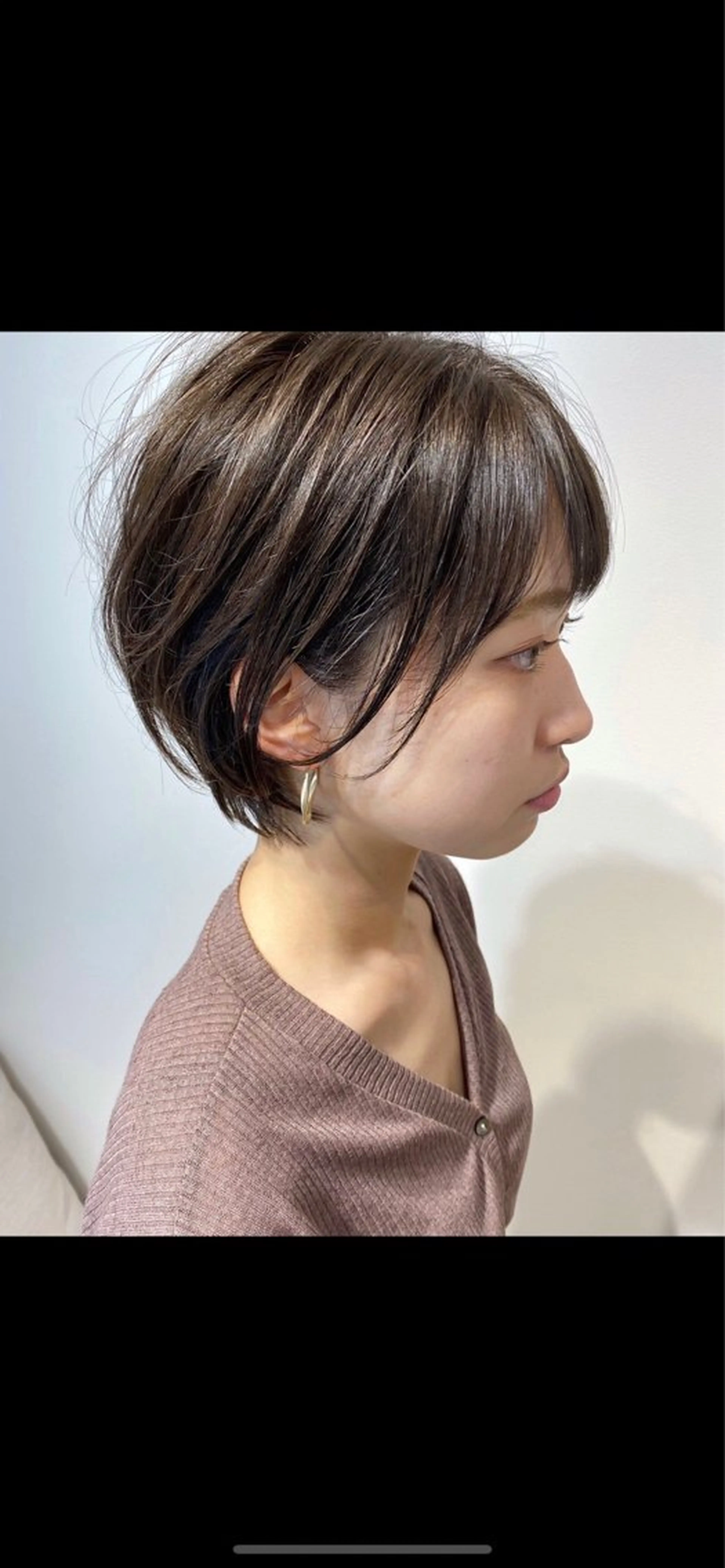 ショート カラー 片桐 美海のヘアスタイル