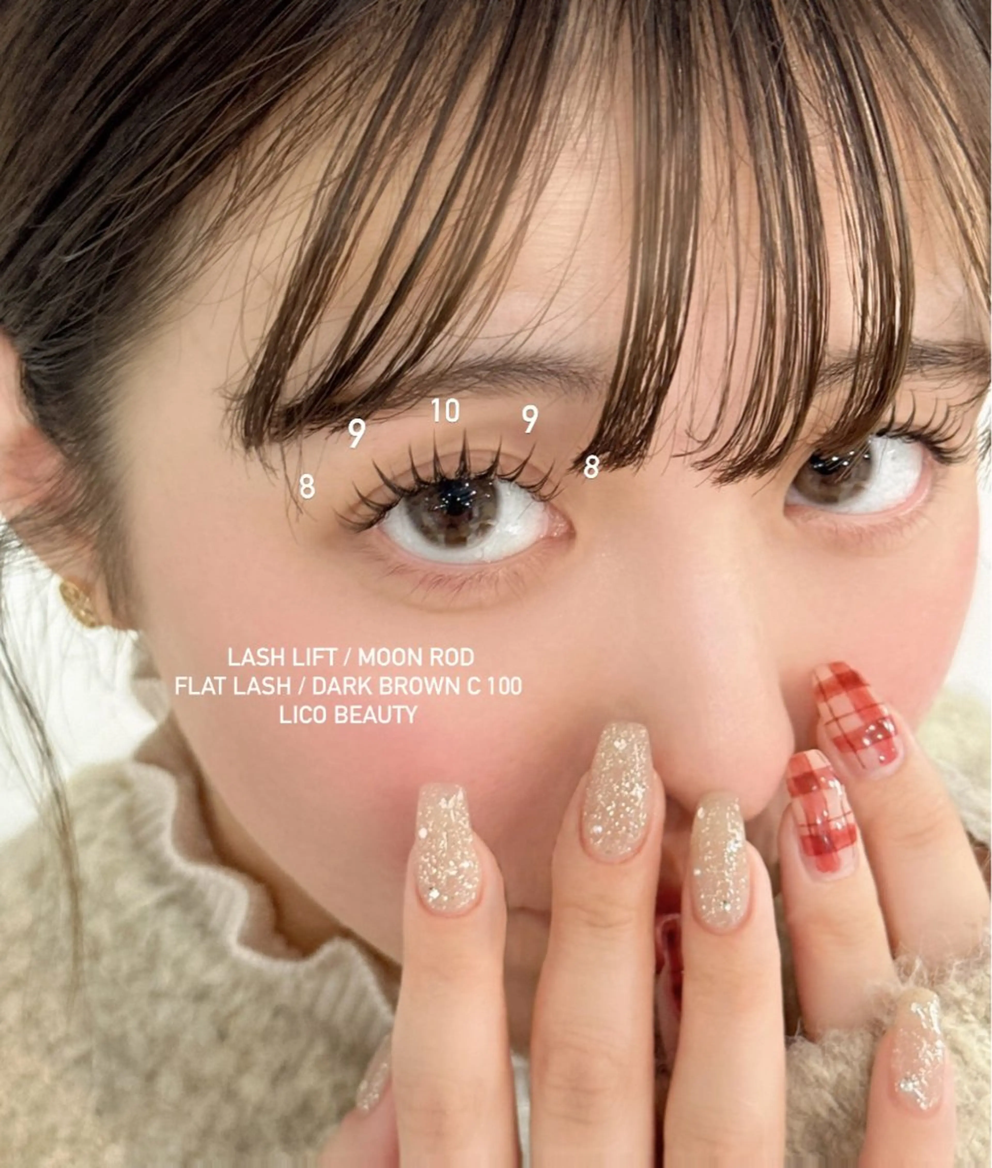 ✨️パリエクデザイン✨️( まつげパーマ＋エクステ100 )の写真