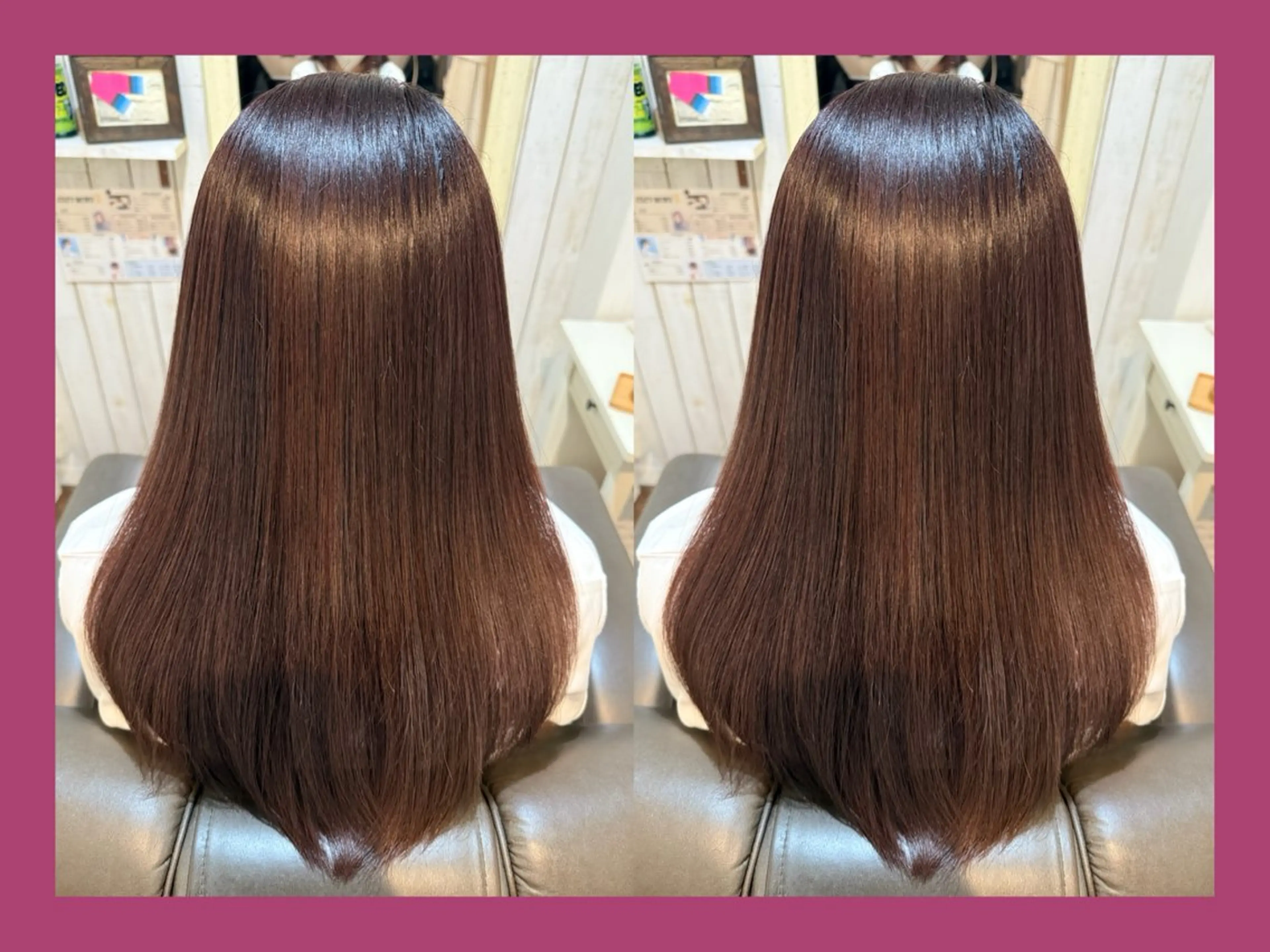 ミディアム カラー 髪質改善 カット ヘアカラー トリートメント 髪質改善/ハイトーン /茅ヶ崎/YUKAのヘアスタイル