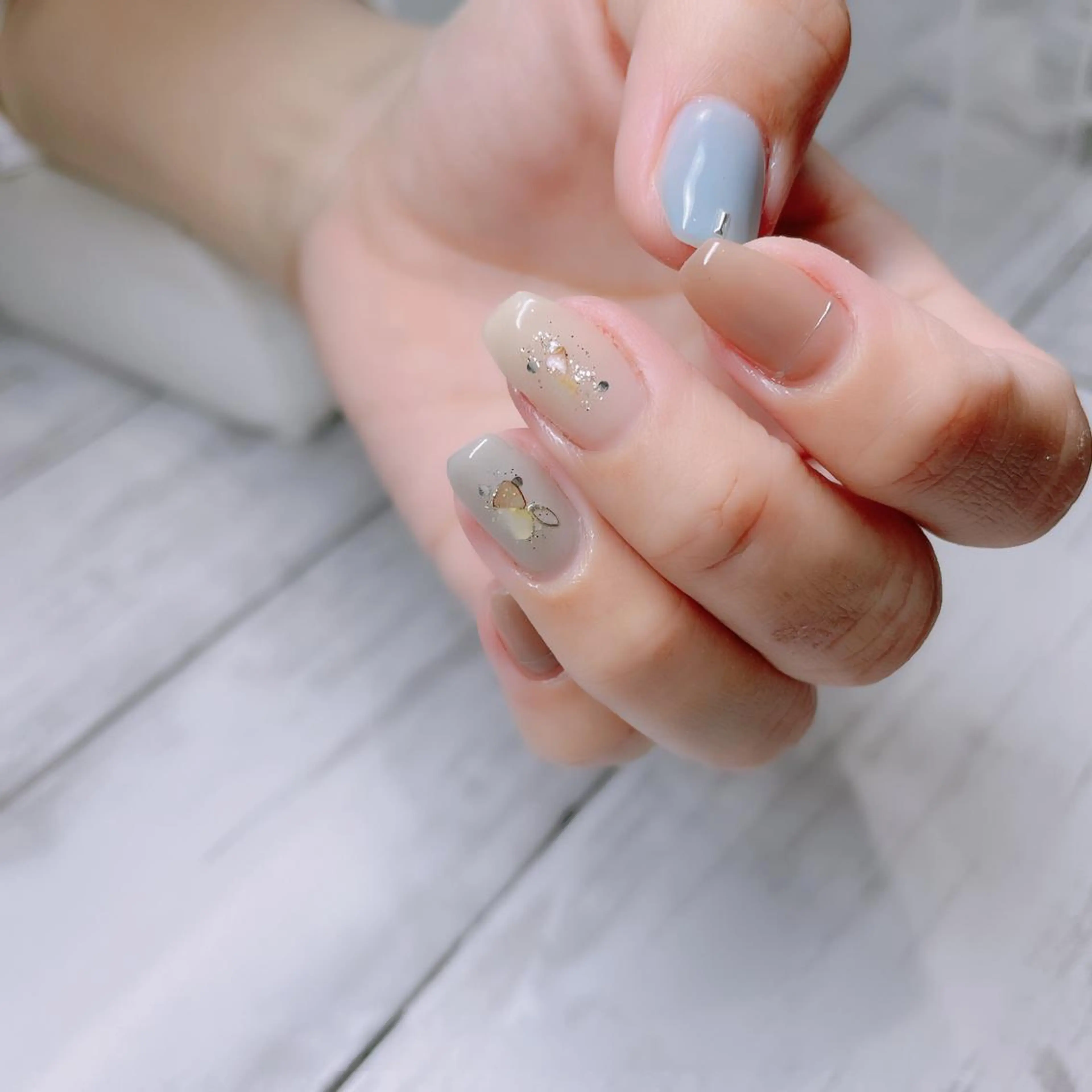 ネイル Aim* 深爪・自爪育成専門店のネイルデザイン