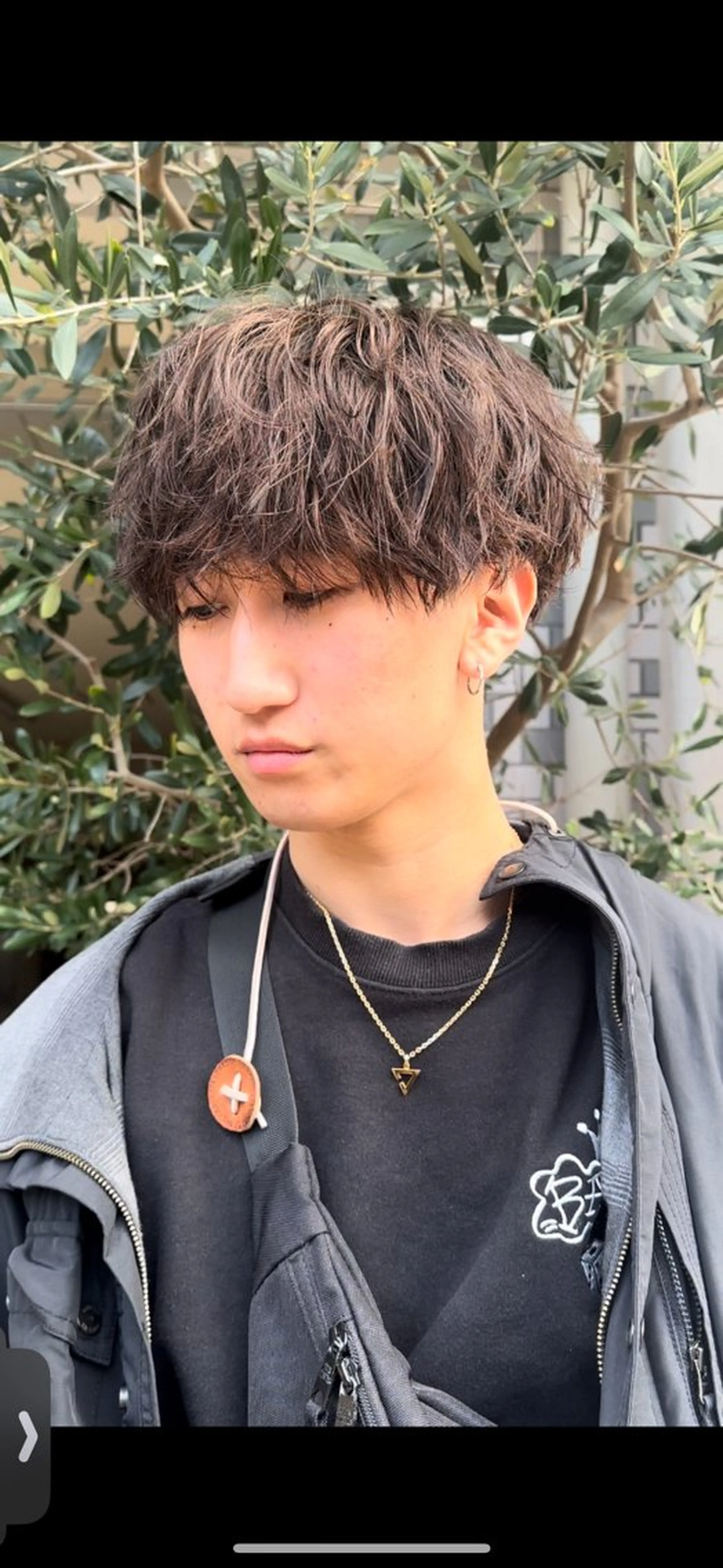 パーマ メンズ メンズパーマ スパイラルパーマ カット パーマ 年間2000名担当◎ パーマ職人/仲原佑樹のヘアスタイル