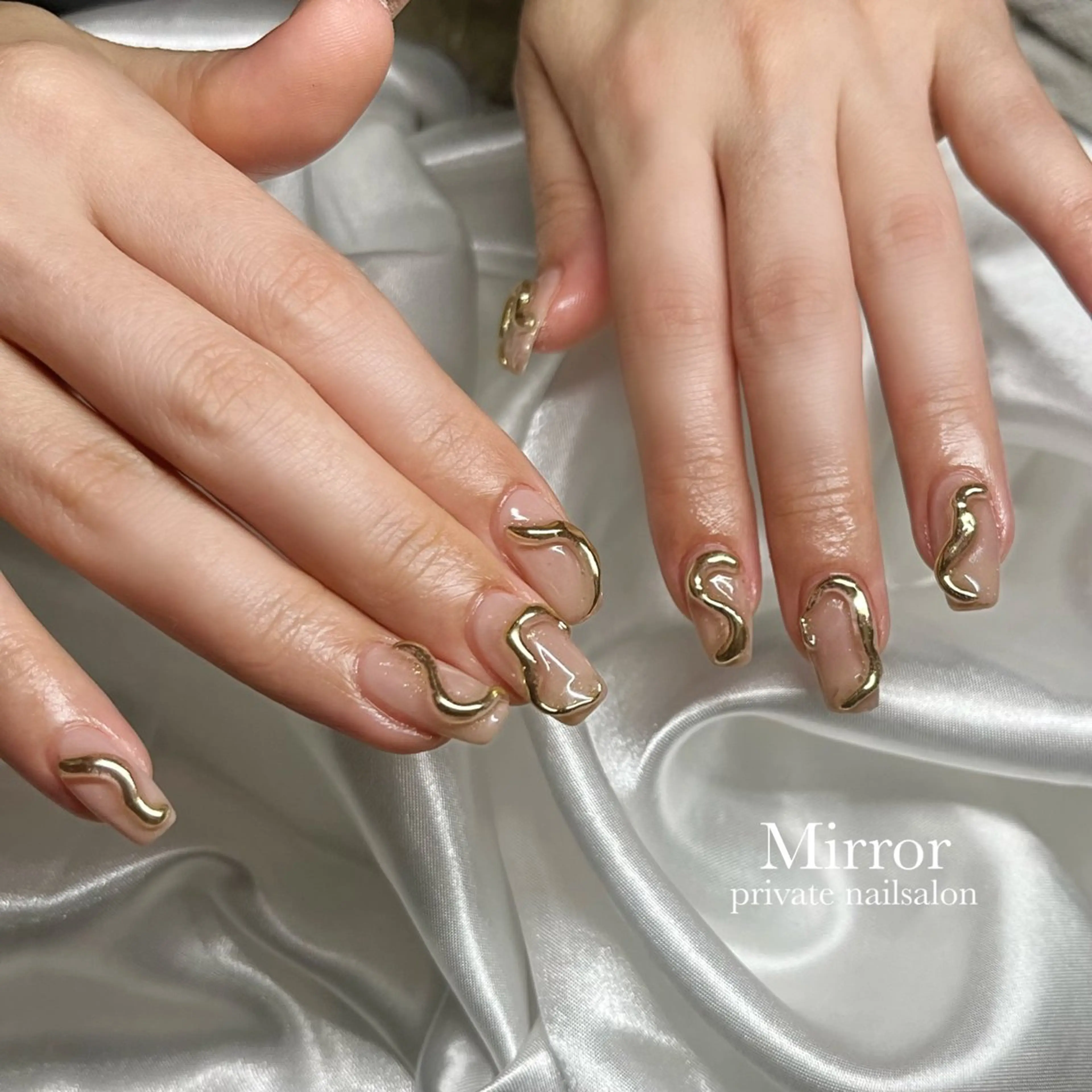ネイル ハンドネイル nailsalon Mirrorのネイルデザイン